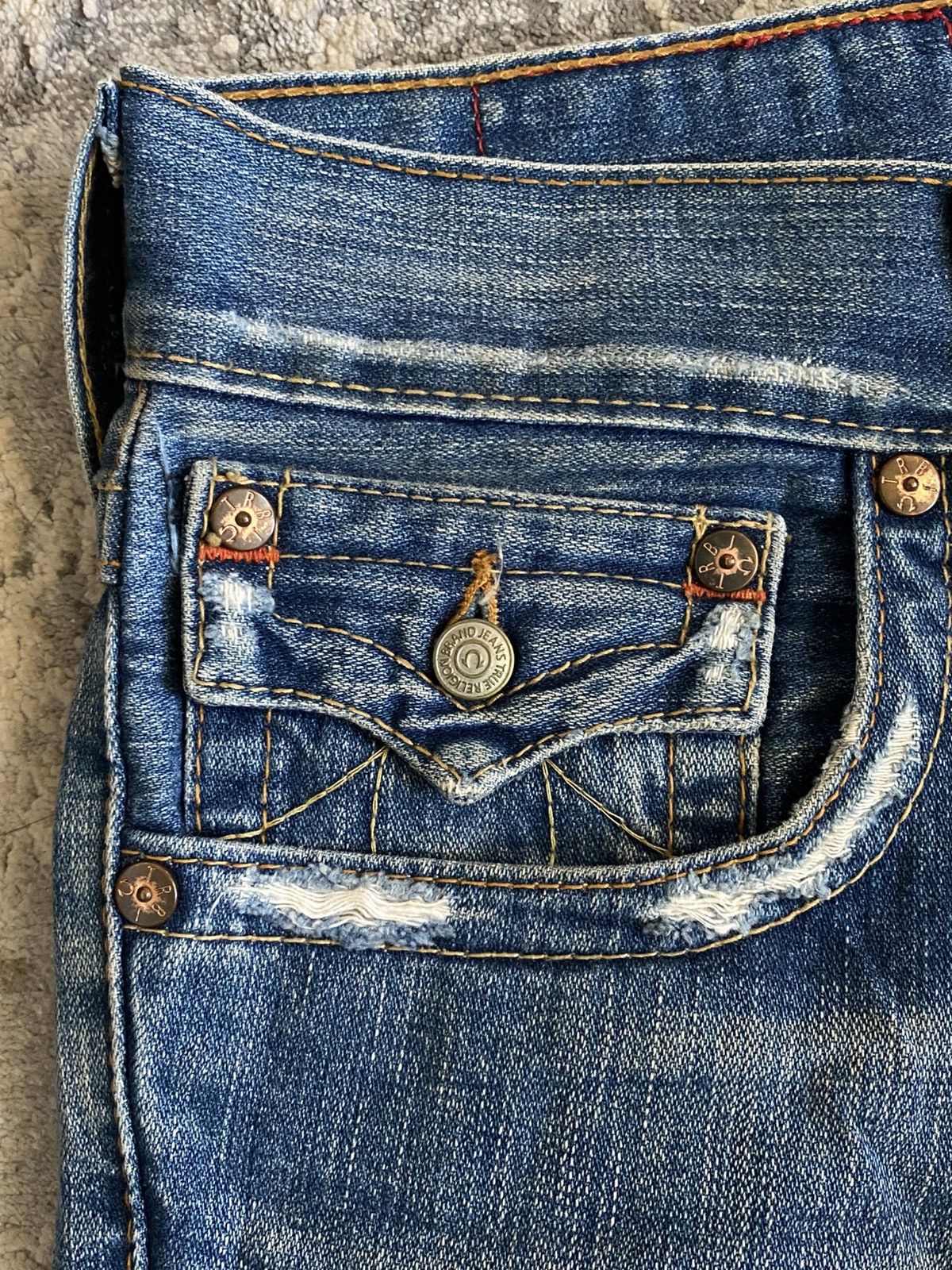 True Religion True Religion - Section 803 Bootcut Jeans Size US 30 / EU 46 - 3 Thumbnail