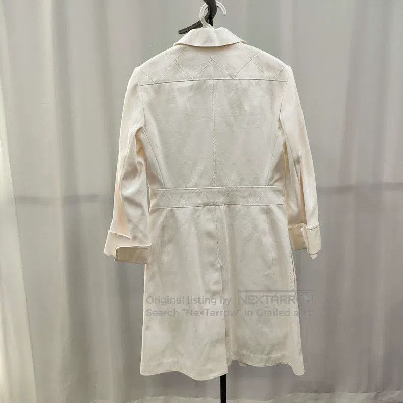 Hermes Hermes Long Trench Coat Size XXS / US 00 / IT 34 - 3 Thumbnail