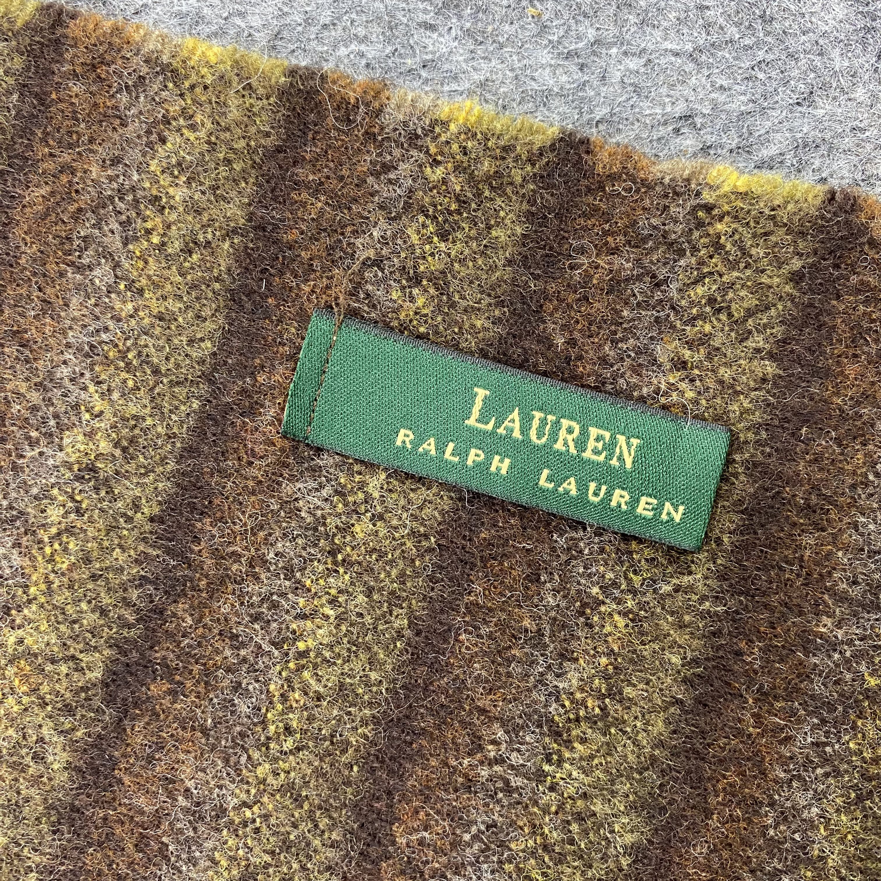 Ralph Lauren Ralph Lauren Wool Scarf / Muffler / Neckwear-T1502 Size ONE SIZE - 6 Thumbnail