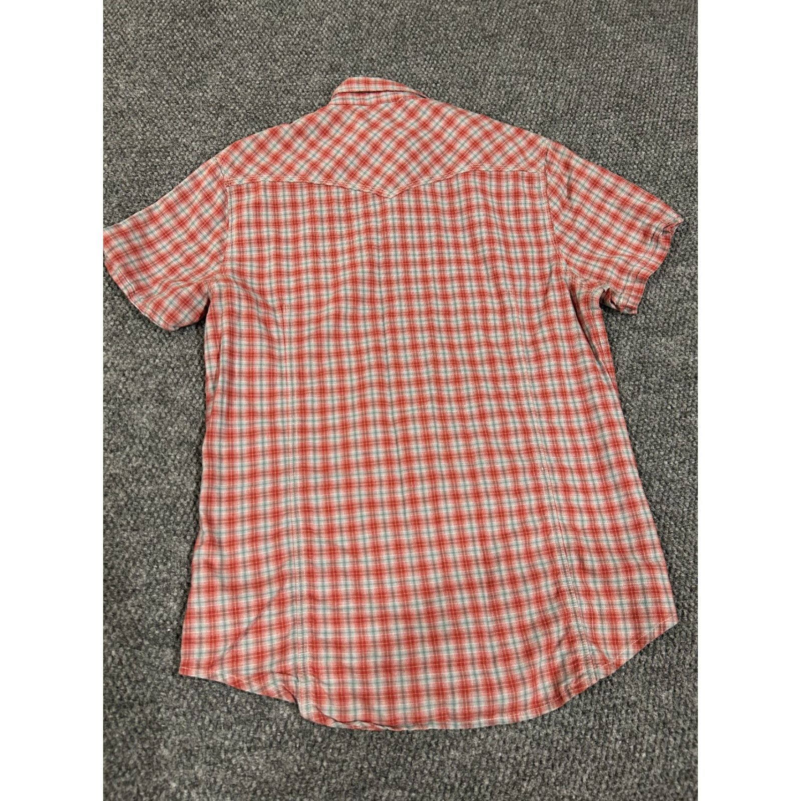 True Religion VINTAGE True Religion Shirt Mens Large Red Blue Plaid Pearl Snap Western Size US L / EU 52-54 / 3 - 7 Thumbnail