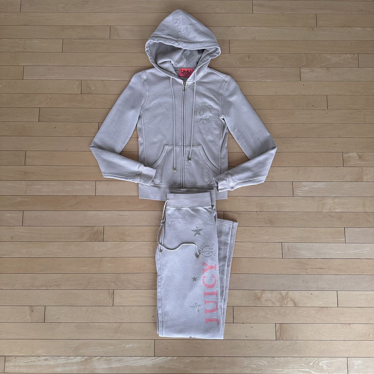 Juicy Couture juicy couture cotton tracksuit 🤍 Size XS / US 0-2 / IT 36-38 - 1 Thumbnail