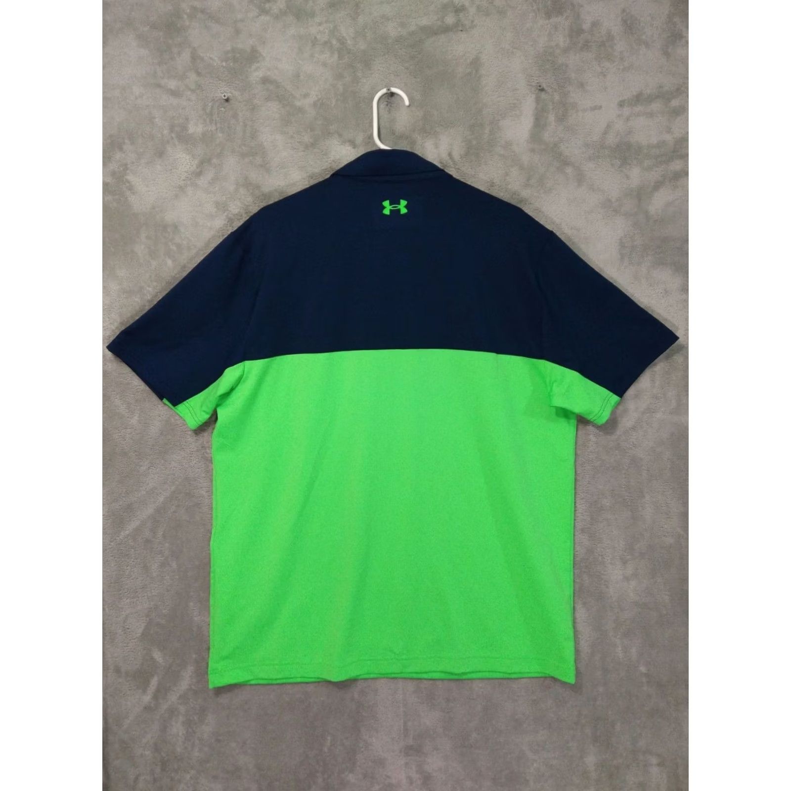 Under Armour Under Armour Shirt Polo Short Sleeve XL Green Performance Golf 2.0 Moisture Wicking Quick Dry Breathable Logo Polo Mens Regular Size XS? No Size US XL / EU 56 / 4 - 2 Thumbnail