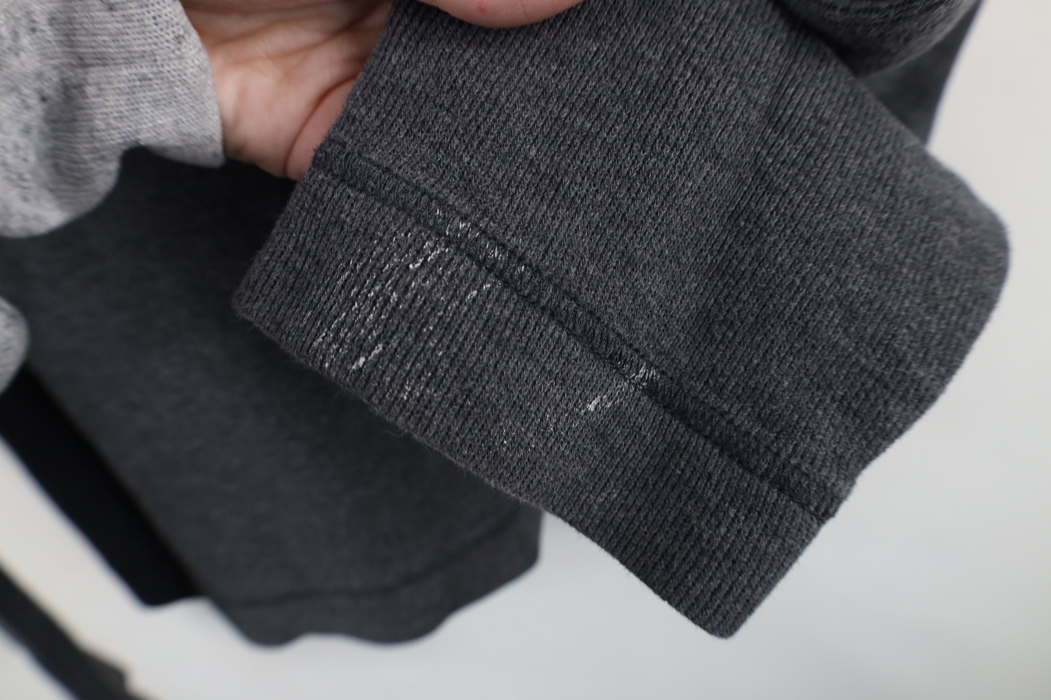 Gap × Vintage Vintage 90s Y2K Gap Ribbed Knit Long Sleeve T-Shirt Gray Size US M / EU 48-50 / 2 - 4 Thumbnail