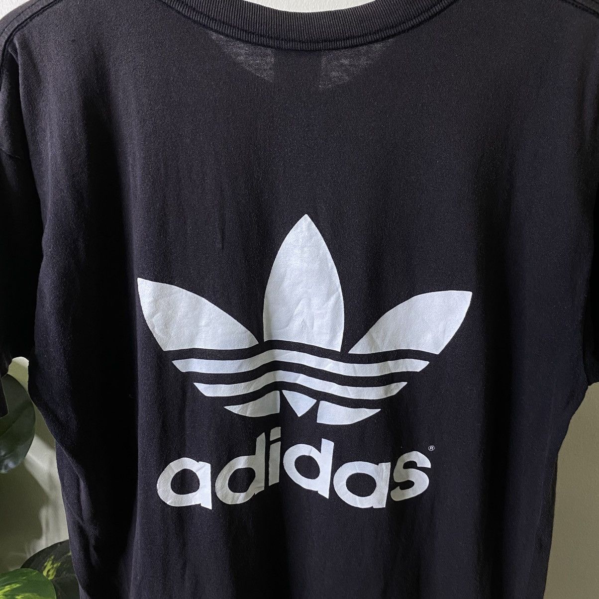 Adidas Vintage 1990s Adidas Double Sided Graphic Tee Size US L / EU 52-54 / 3 - 7 Thumbnail