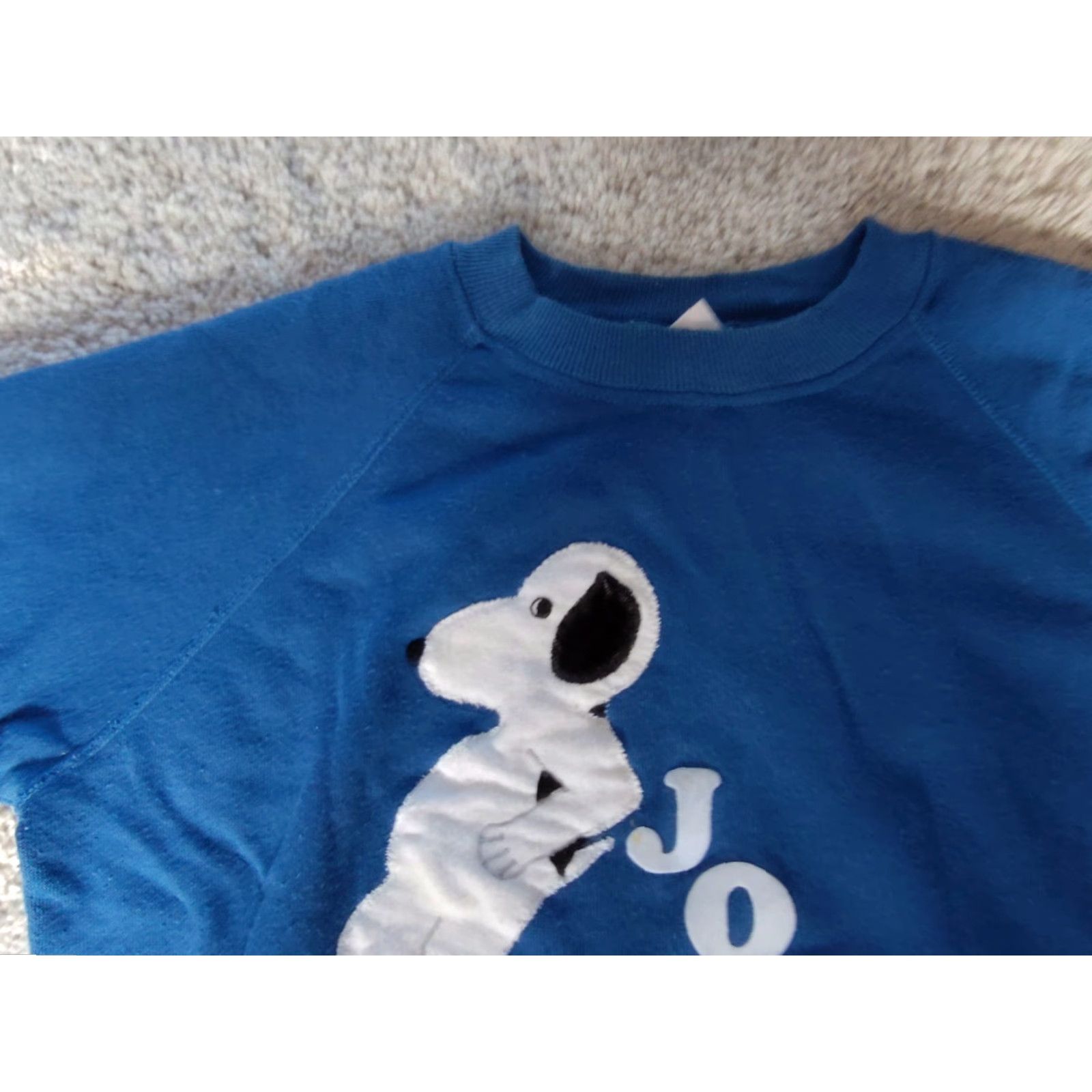 Peanuts VINTAGE Peanuts Snoopy Joe Cool Crewneck Sweater Unisex Adults Medium Blue Cartoon 80s Size US M / EU 48-50 / 2 - 4 Thumbnail