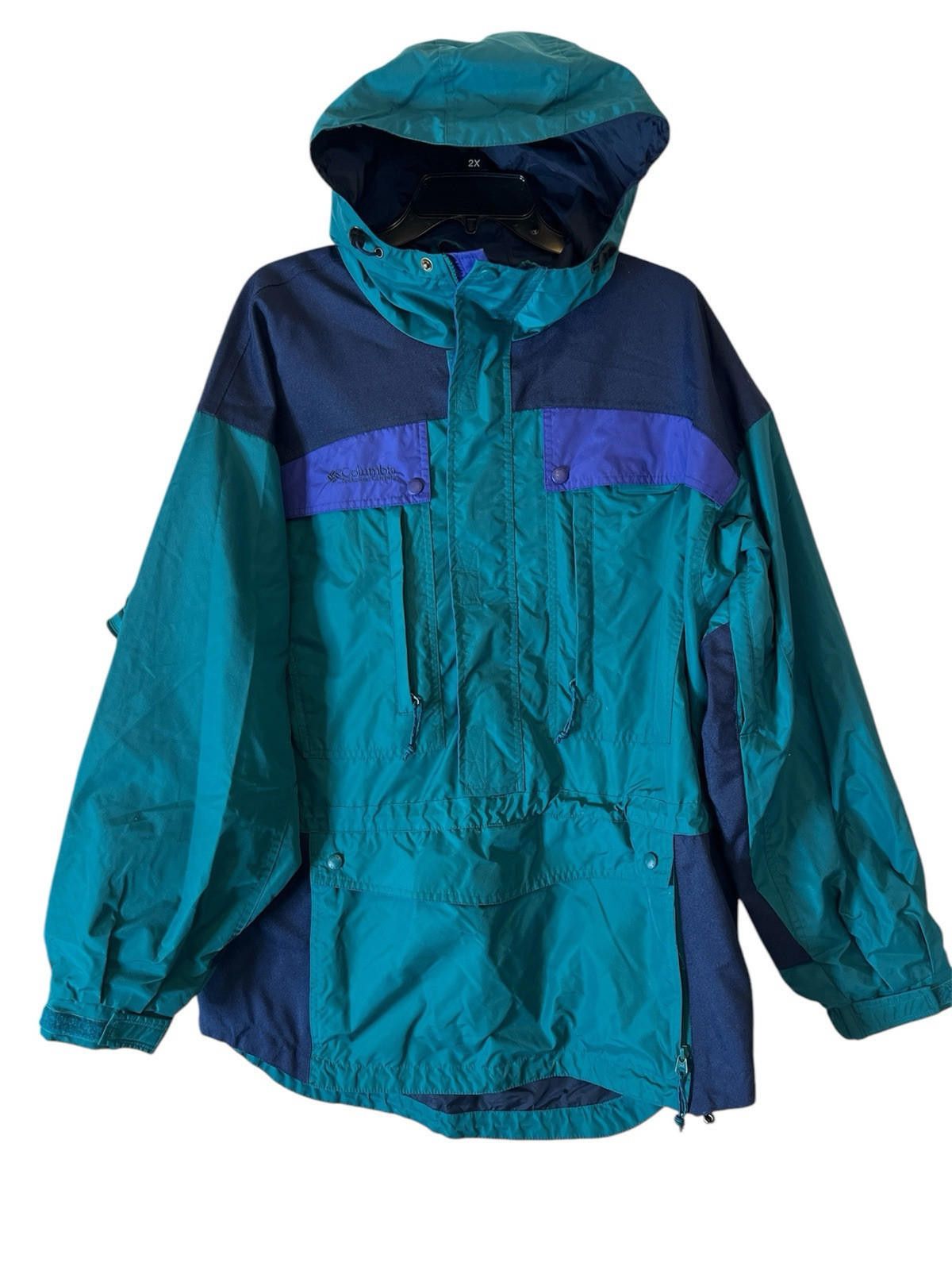 Columbia Columbia Glacier Creek Pullover Jacket Adriatic Colorblock M Size US M / EU 48-50 / 2 - 1 Thumbnail