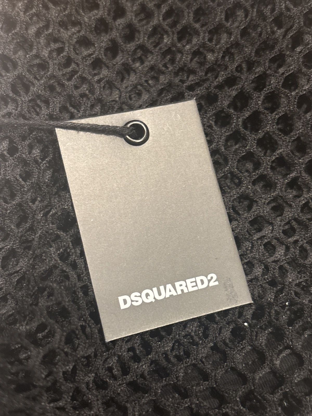 Dsquared2 Dsquared2 Black Mesh Tank Top Size XS / US 0-2 / IT 36-38 - 4 Thumbnail