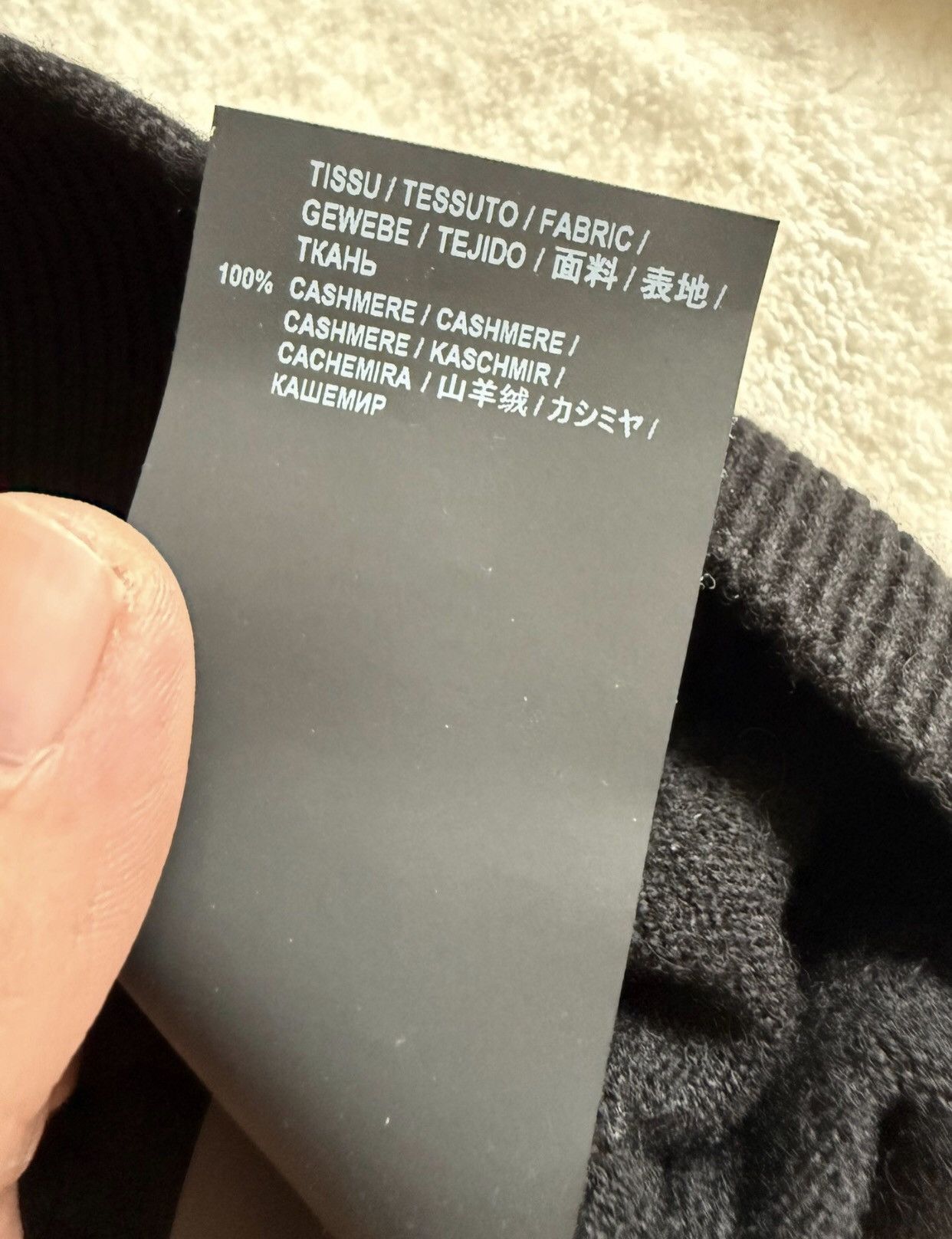 Saint Laurent Paris × Yves Saint Laurent Saint Laurent cashmere sweater2412-Nextarrow Size US M / EU 48-50 / 2 - 6 Thumbnail