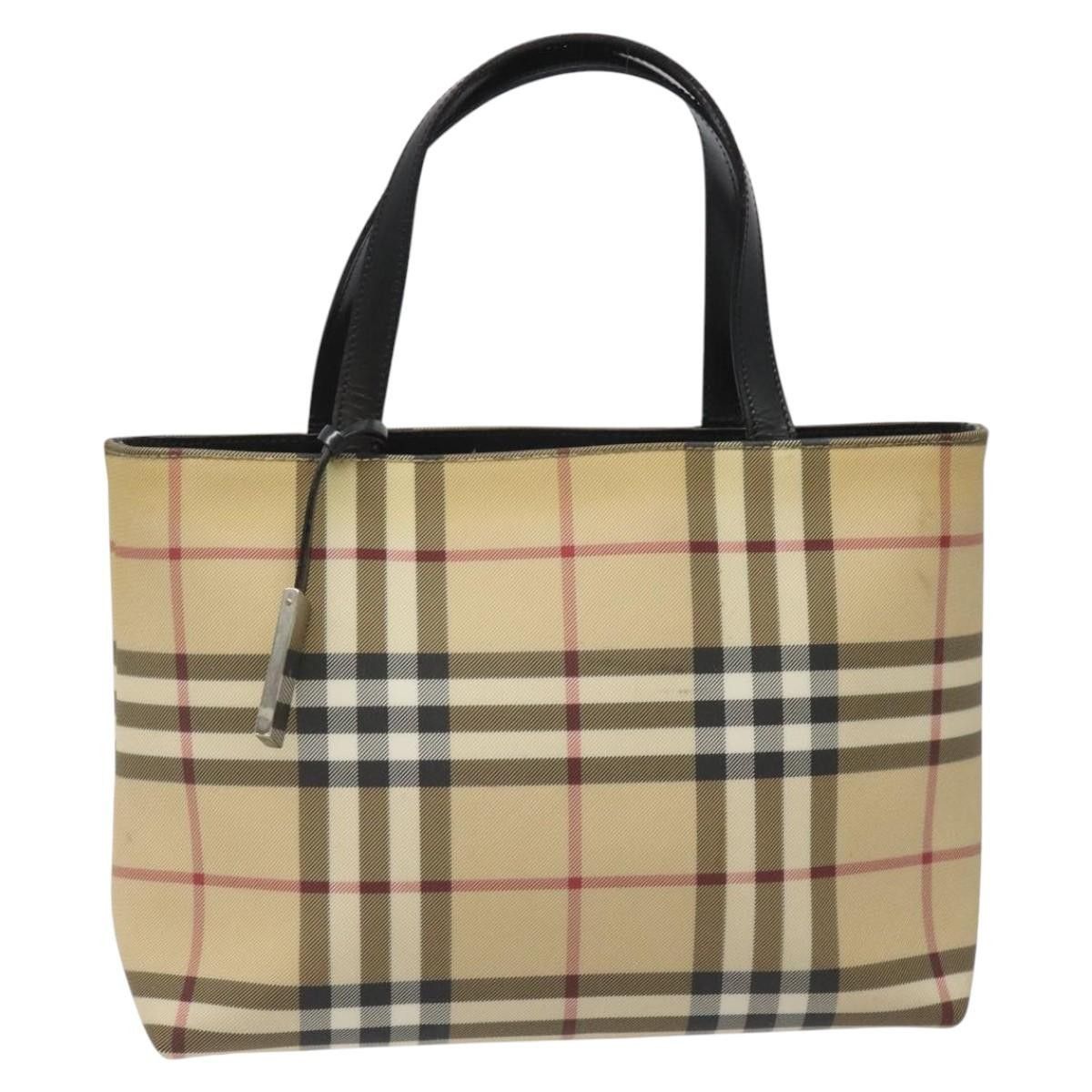 Burberry Burberry Nova Check Tote canvas check pattern Size ONE SIZE - 1 Thumbnail