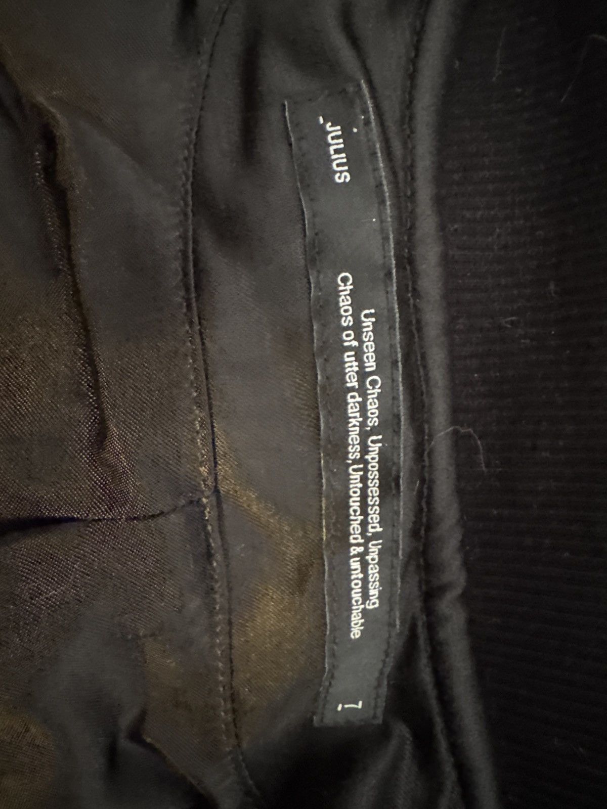 Julius Julius bomber Size US M / EU 48-50 / 2 - 5 Thumbnail