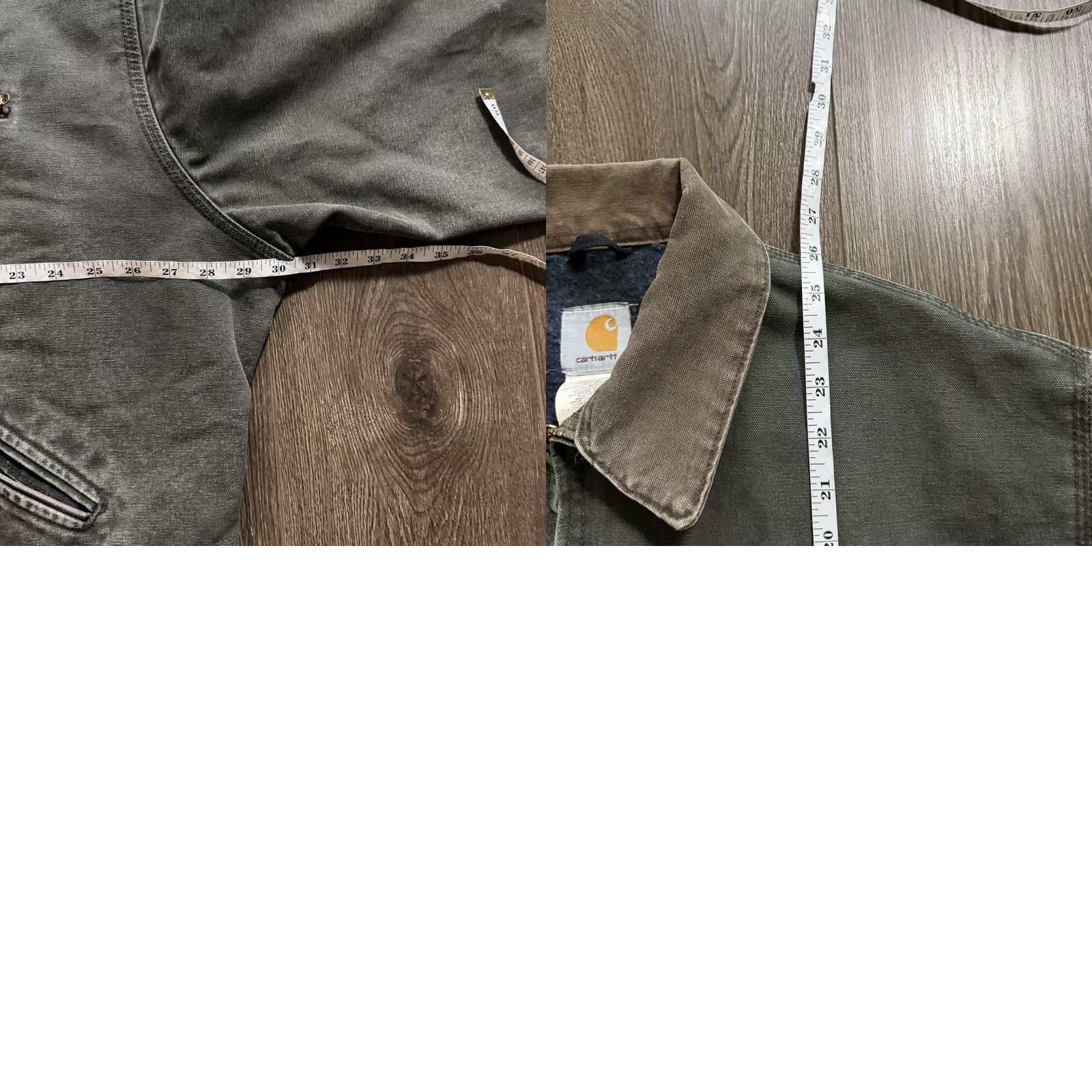 Carhartt VINTAGE Carhartt Detroit Jacket Moss Green 2XL Distressed Blanket Lined Bomber Jacket Mens Size US XXL / EU 58 / 5 - 8 Thumbnail