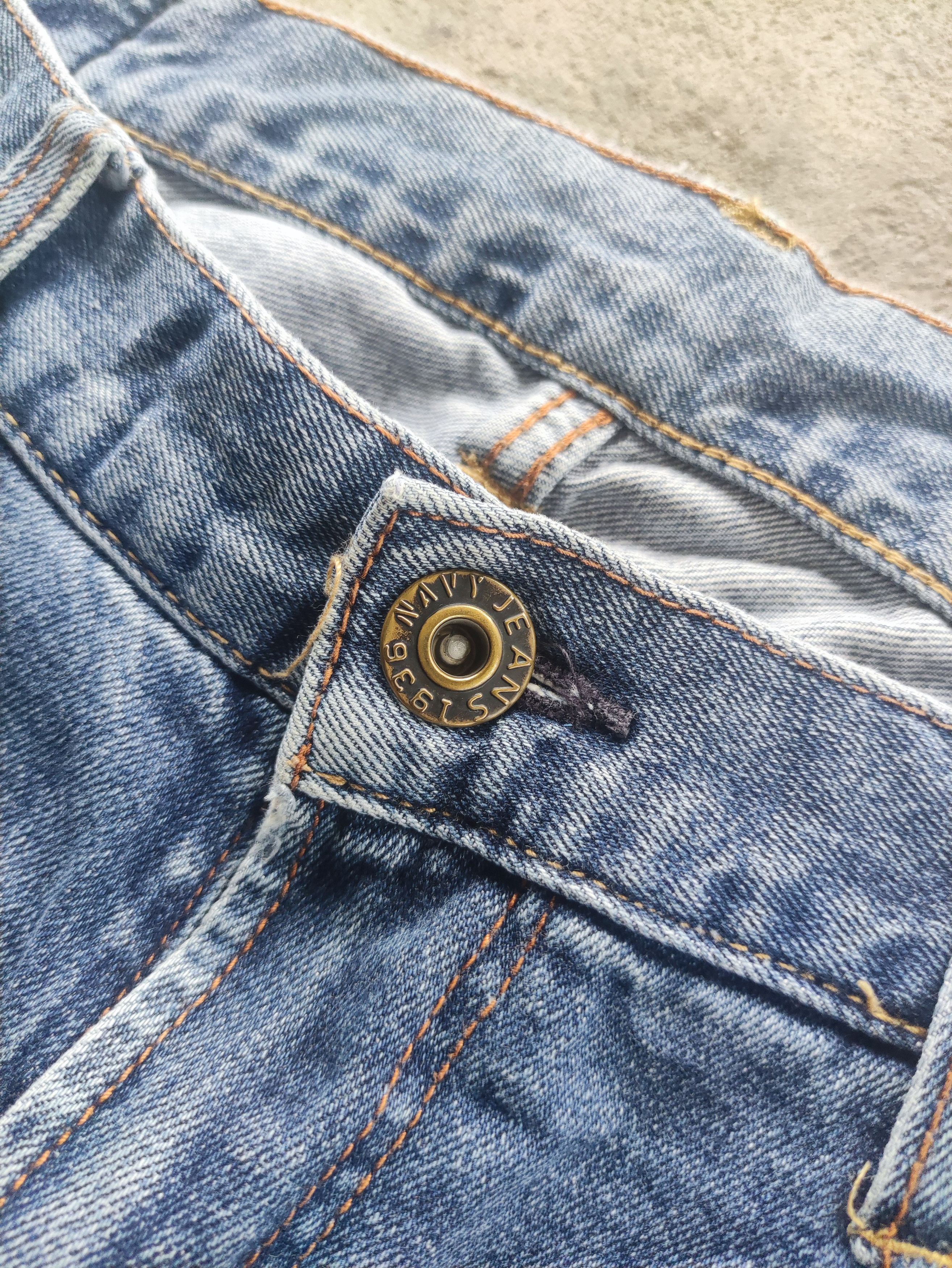 Japanese Brand Vintage Japanese Brand Buggy Jeans Faded Ripped Pants Size US 34 / EU 50 - 5 Thumbnail