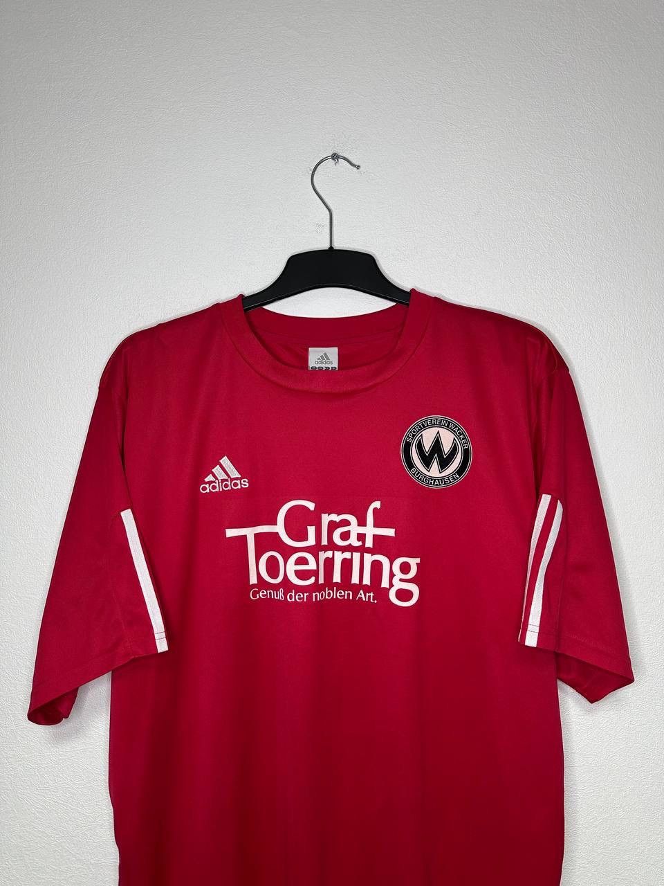 Adidas Adidas SV Wacker Burghausen Football Soccer Jersey Red #11 Size US XL / EU 56 / 4 - 3 Thumbnail