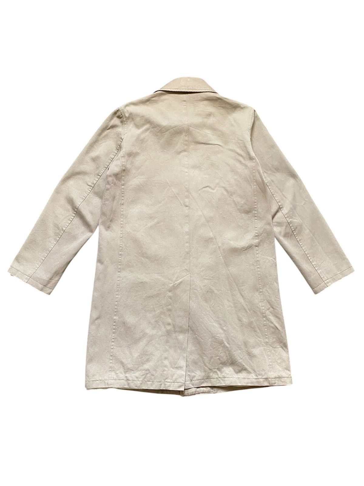 A.P.C. Women’s APC Rue de Fleurus Paris Beige Trench Coat Jacket Size M / US 6-8 / IT 42-44 - 2 Thumbnail