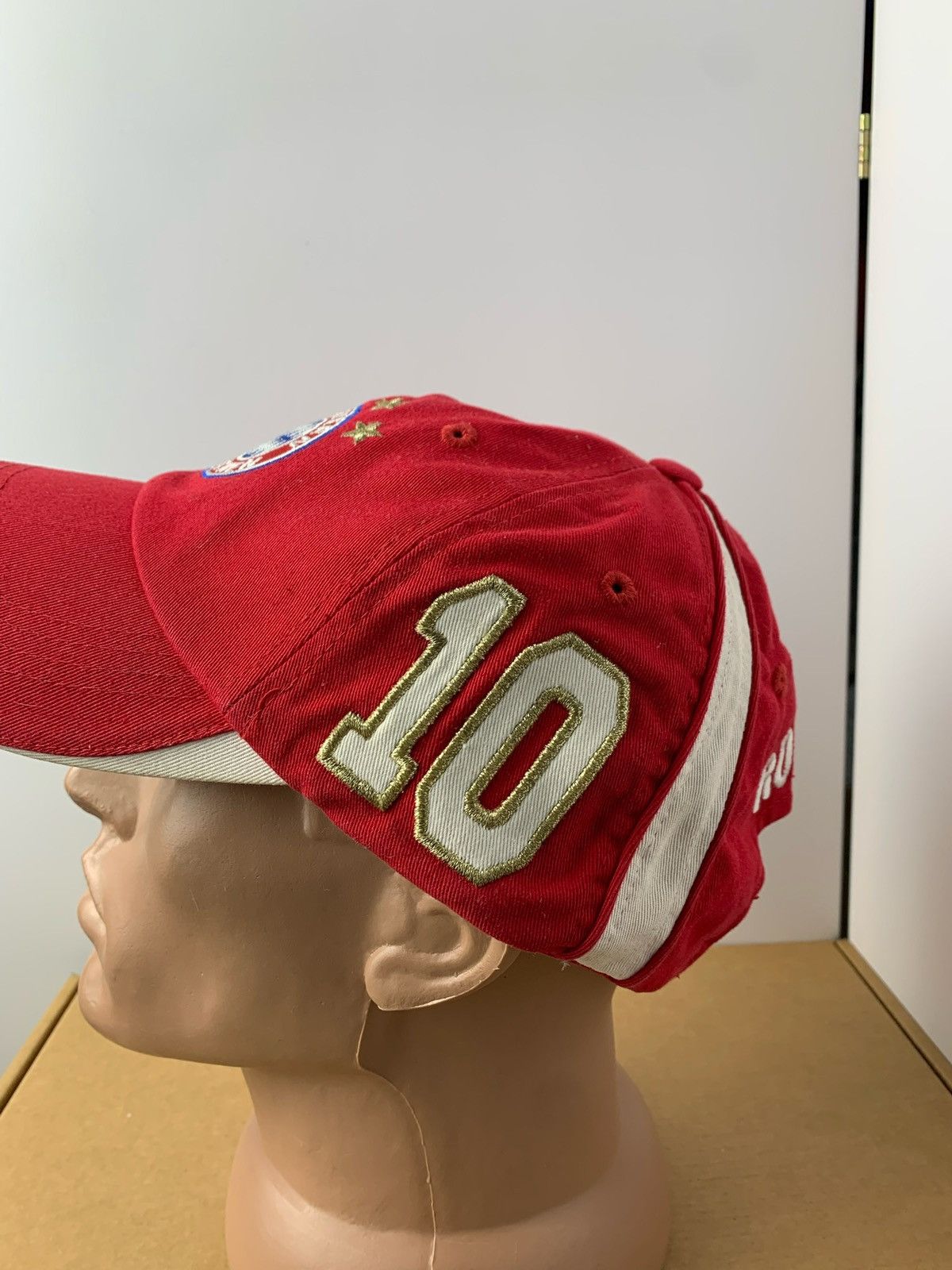 Vintage Vintage Soccer cap 10 robben rare Bayern Munich Size ONE SIZE - 5 Thumbnail