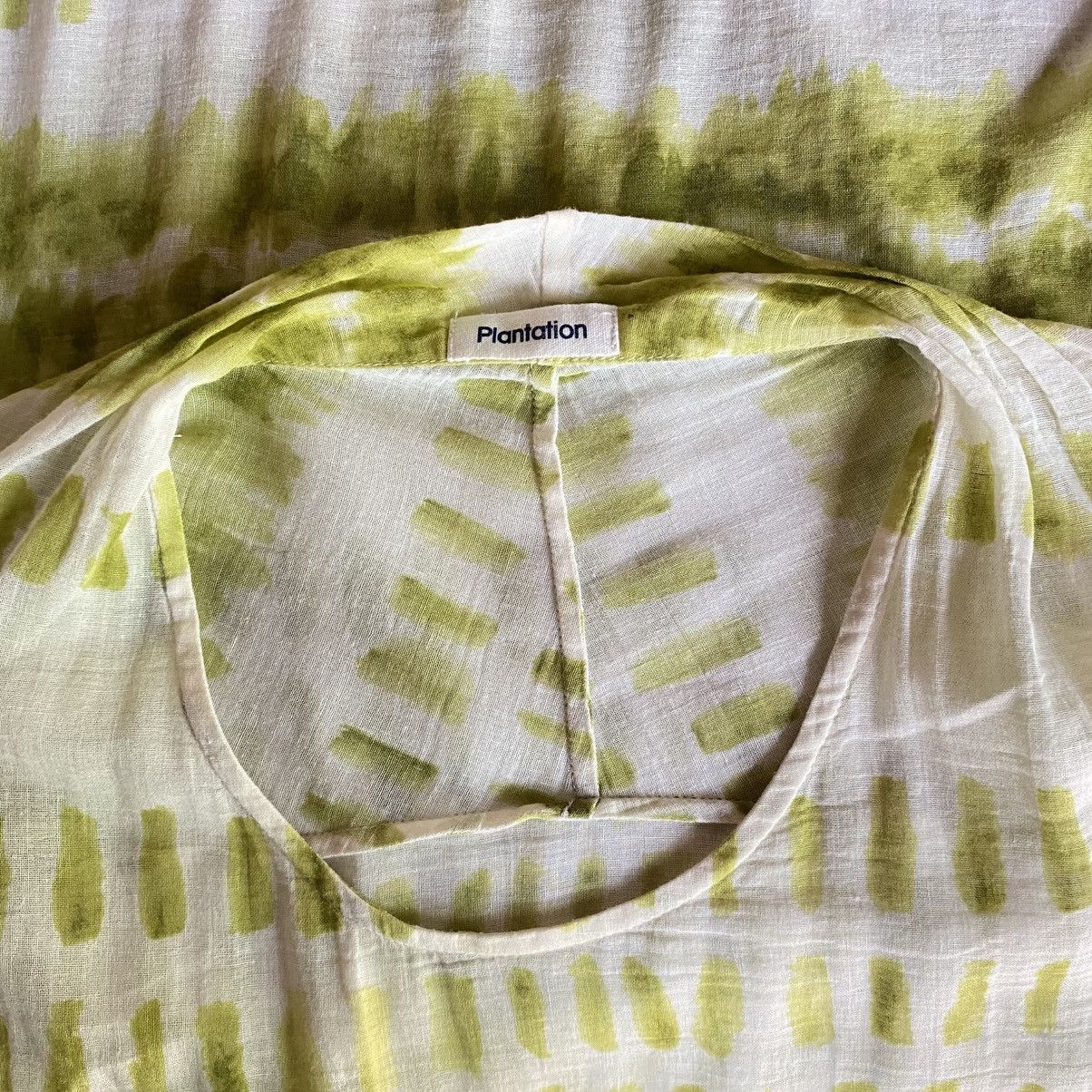 Issey Miyake Plantation Light Green Breeze Dress Size M / US 6-8 / IT 42-44 - 18 Thumbnail