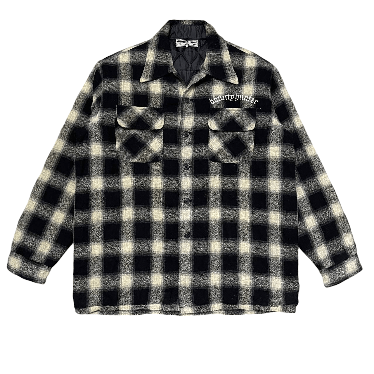 Bounty Hunter Vintage Bounty Hunter Wool Shadow Plaid Jacket Size US L / EU 52-54 / 3 - 1 Thumbnail