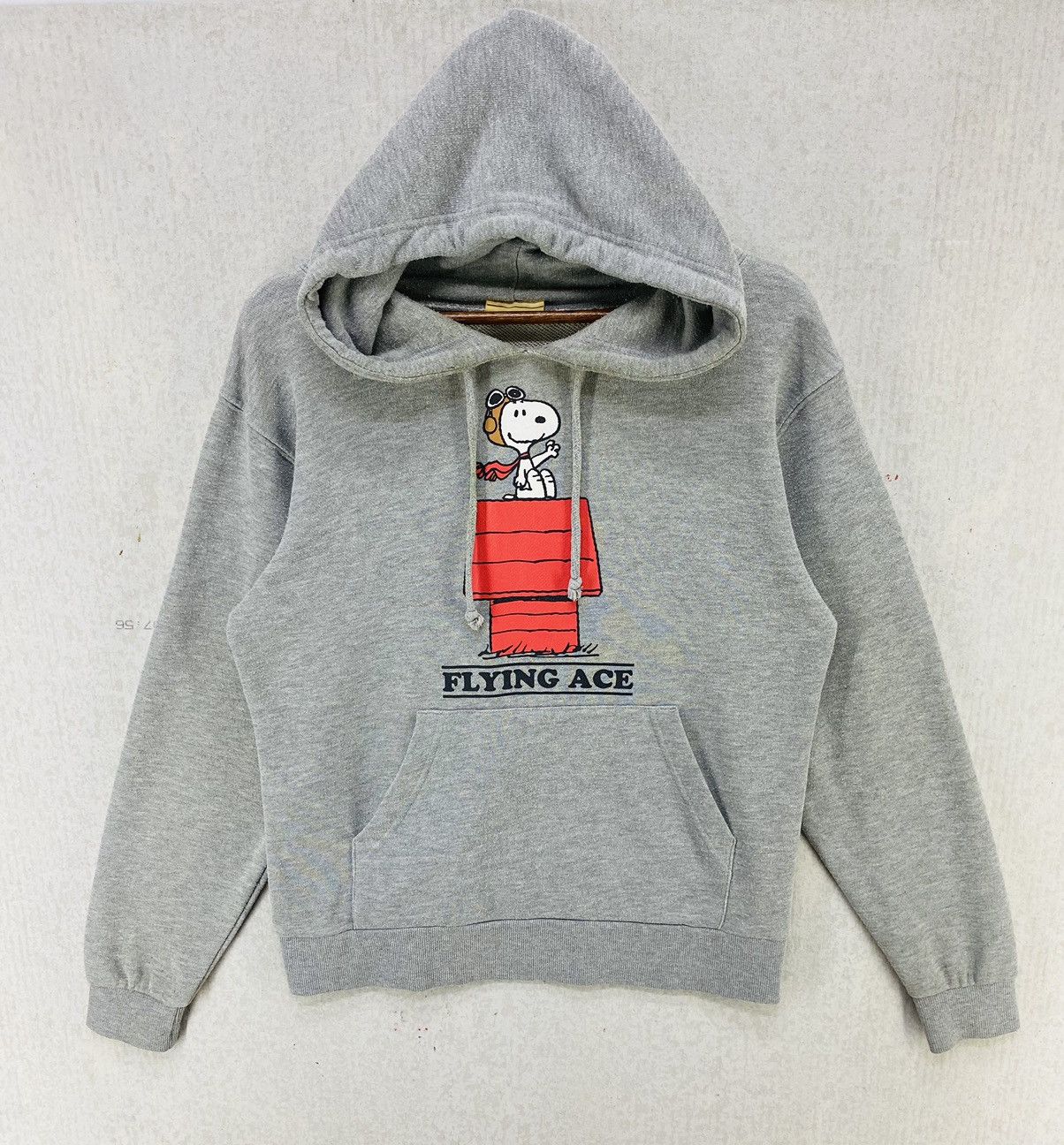 Cartoon Network × Peanuts × Vintage Vintage Snoopy Flying Age Hoodie Big Logo Pullover Crewneck Size US L / EU 52-54 / 3 - 1 Thumbnail