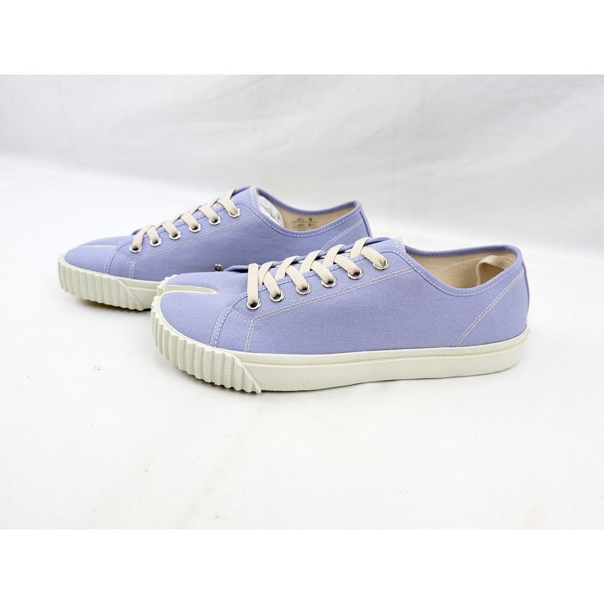 Maison Margiela o1rshd1 Tabi Low-Top Sneakers in Light Purple Size US 10 / EU 43 - 15 Thumbnail