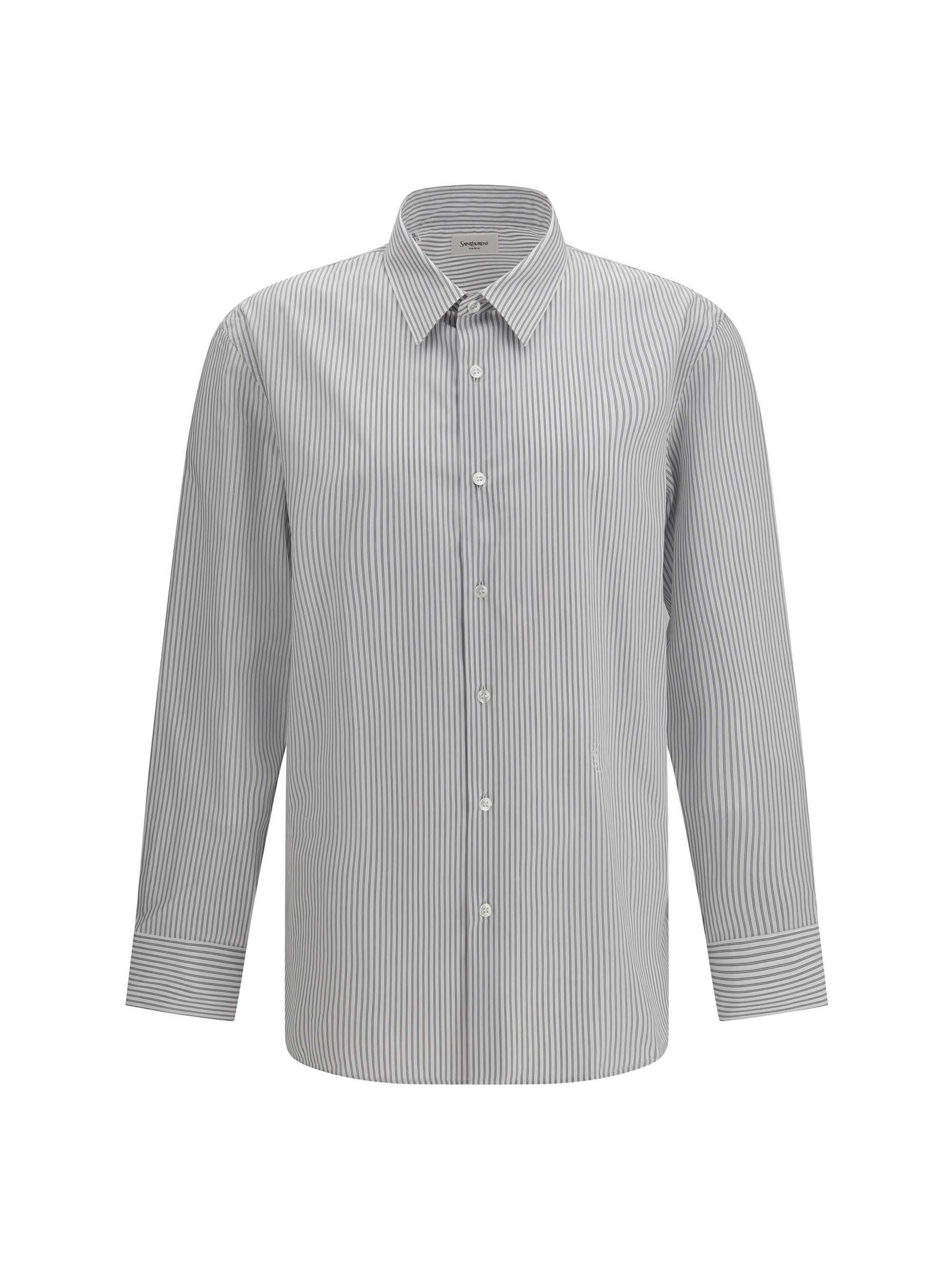 Saint Laurent Paris Striped Shirt with button fastening Size US XL / EU 56 / 4 - 1 Thumbnail