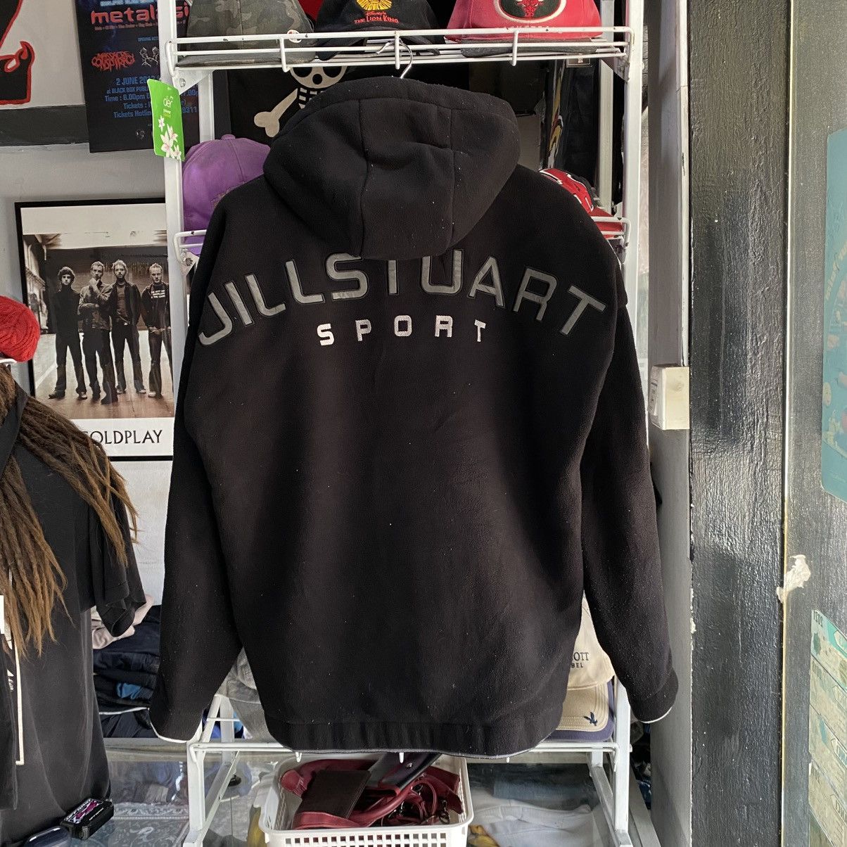 Jil Stuart Vintage Jill Stuart Sport Spell Out Fleece Hoodie Size US L / EU 52-54 / 3 - 1 Thumbnail