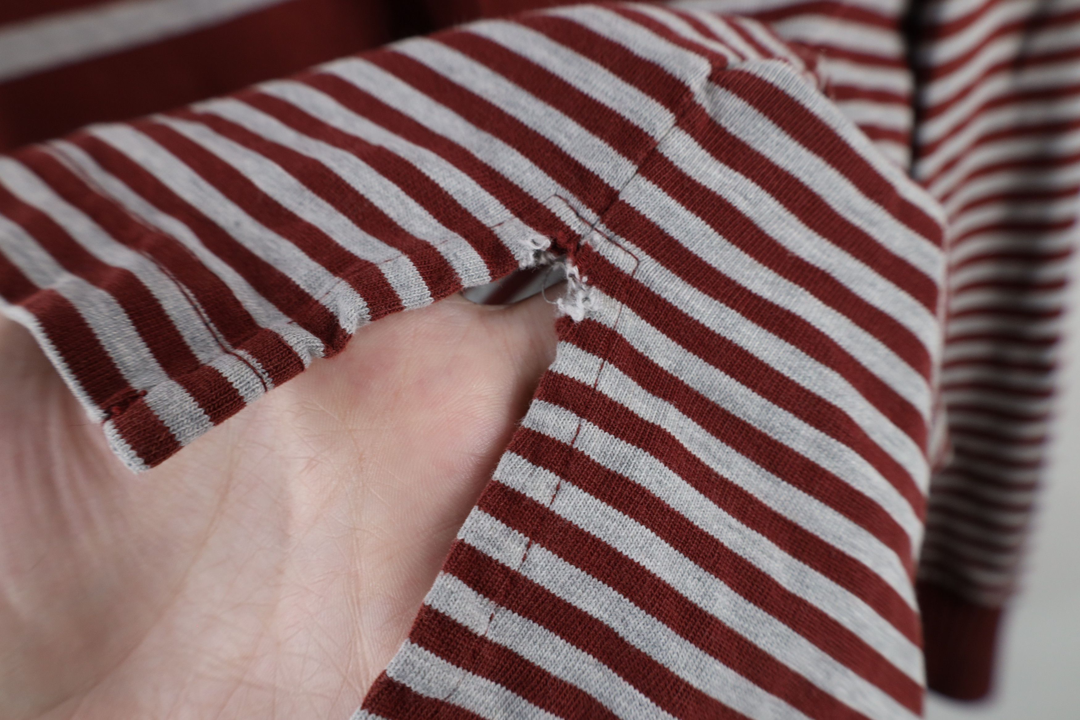 Tommy Hilfiger × Vintage Vintage 90s Tommy Hilfiger Striped Long Sleeve Rugby Polo Size US L / EU 52-54 / 3 - 12 Thumbnail