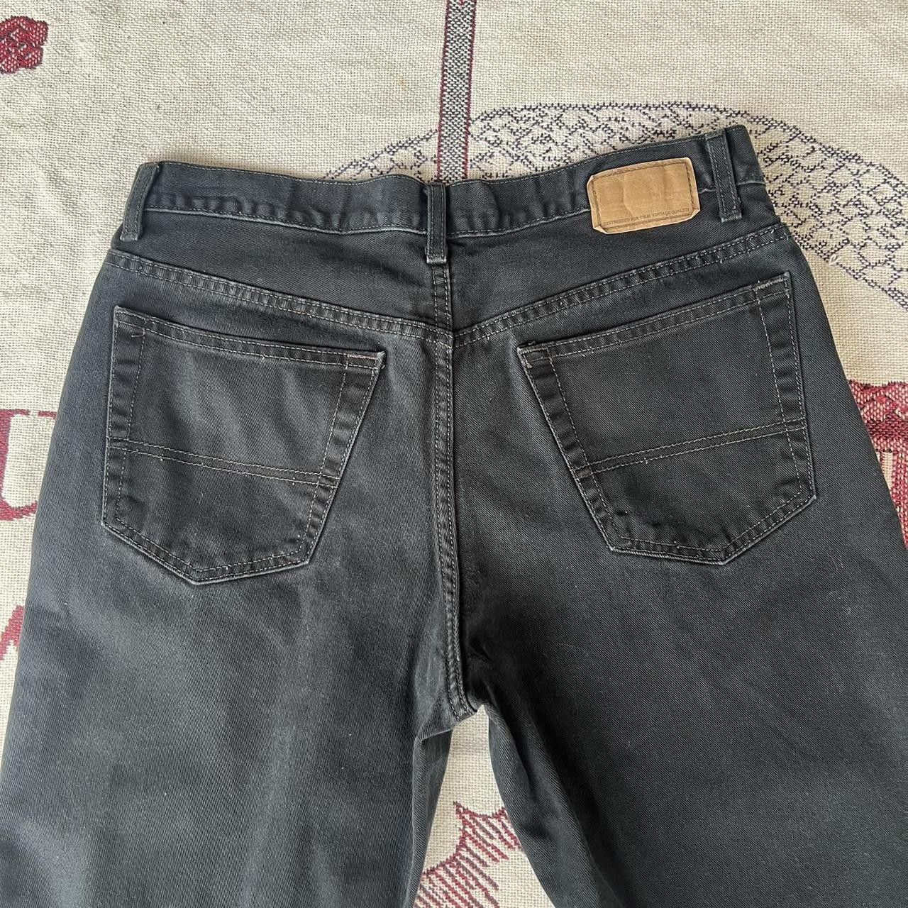 Vintage Vintage 2000s/Y2K Baggy Grunge Skater Style Goth Style Black Denim Jeans! Size US 34 / EU 50 - 7 Thumbnail