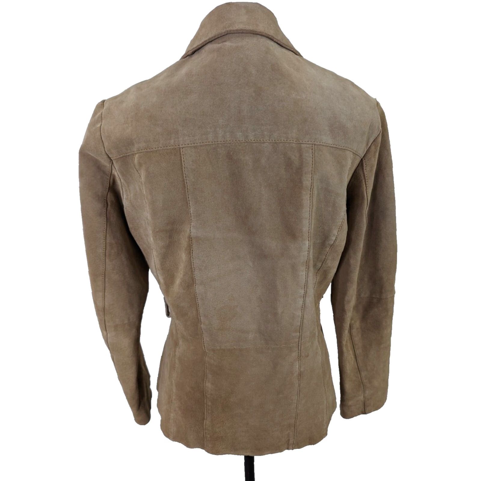 Vintage VINTAGE Wilsons Leather Western Blazer Jacket Women’s Suede Beige Tan Size M 細 Size M / US 6-8 / IT 42-44 - 3 Thumbnail