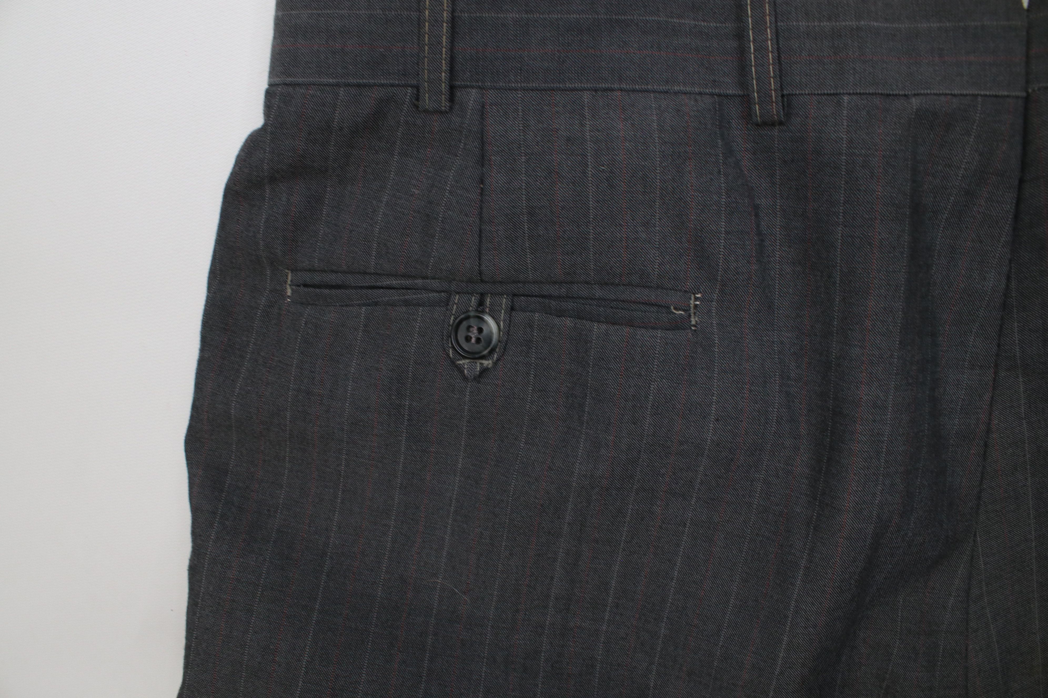 Vintage Vintage 70s Streetwear Wool Knit Wide Leg Chino Pants Size US 36 / EU 52 - 15 Thumbnail