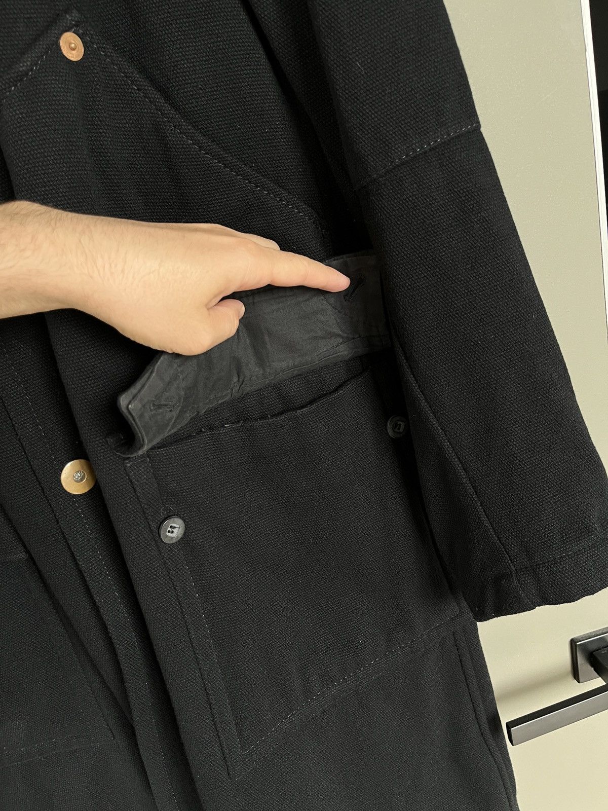 Marithe + Francois Girbaud Marithe + Francois Girbaud Military Style Wool Overcoat Size US L / EU 52-54 / 3 - 8 Thumbnail