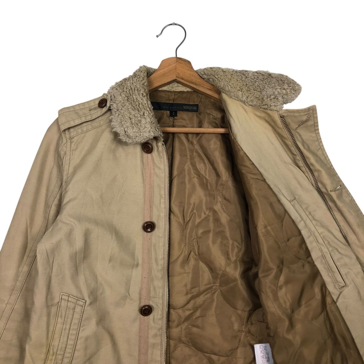 Schlussel 🔥VINTAGE CROPPED BIKER JACKET SCHLUSSEL ISSEY MIYAKE Size US M / EU 48-50 / 2 - 14 Thumbnail