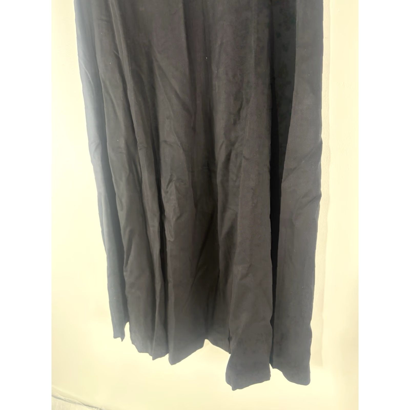 Vintage VINTAGE Gianni Sport Black A-Line Maxi Skirt Womens Size 14 Casual 90s Fall Spring Summer US Size 36" / US 14 / IT 50 - 3 Thumbnail