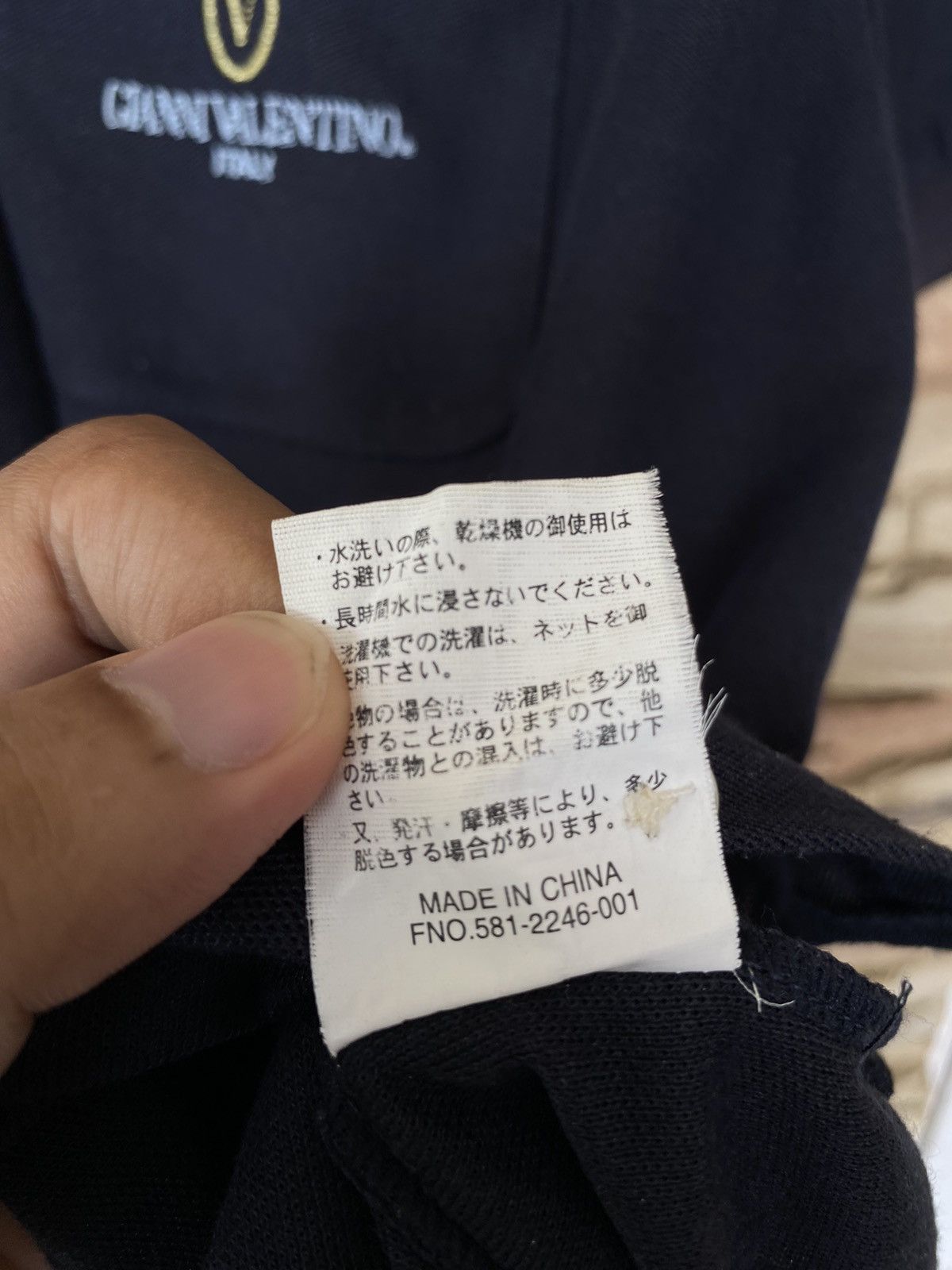 Gianni Valentino Vintage Gianni Valentino Designer Polo Shirt Size US M / EU 48-50 / 2 - 7 Thumbnail