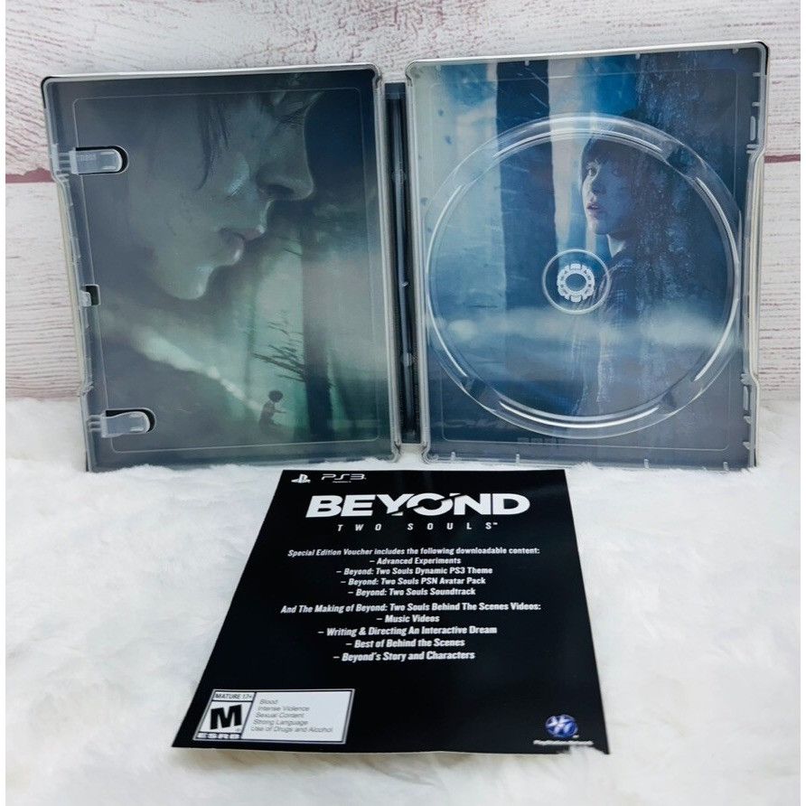 Sony Beyond: Two Souls (PS3 PlayStation 3, 2013) Steelbook Editio Size ONE SIZE - 5 Thumbnail