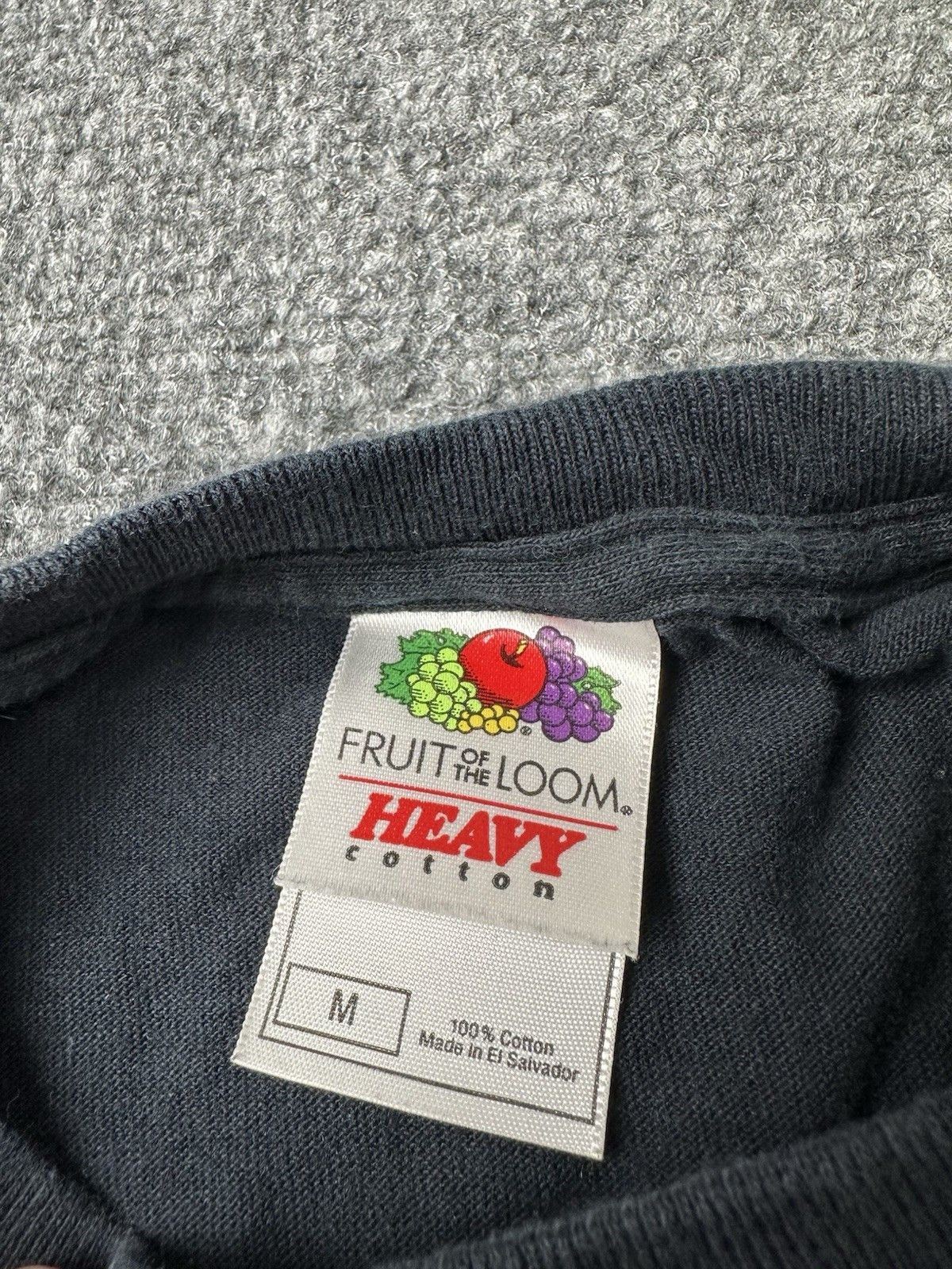 Fruit Of The Loom Mens T Shirt Jekyll and Hyde 90s Graphic Black Heavy, Size M Size US M / EU 48-50 / 2 - 4 Thumbnail