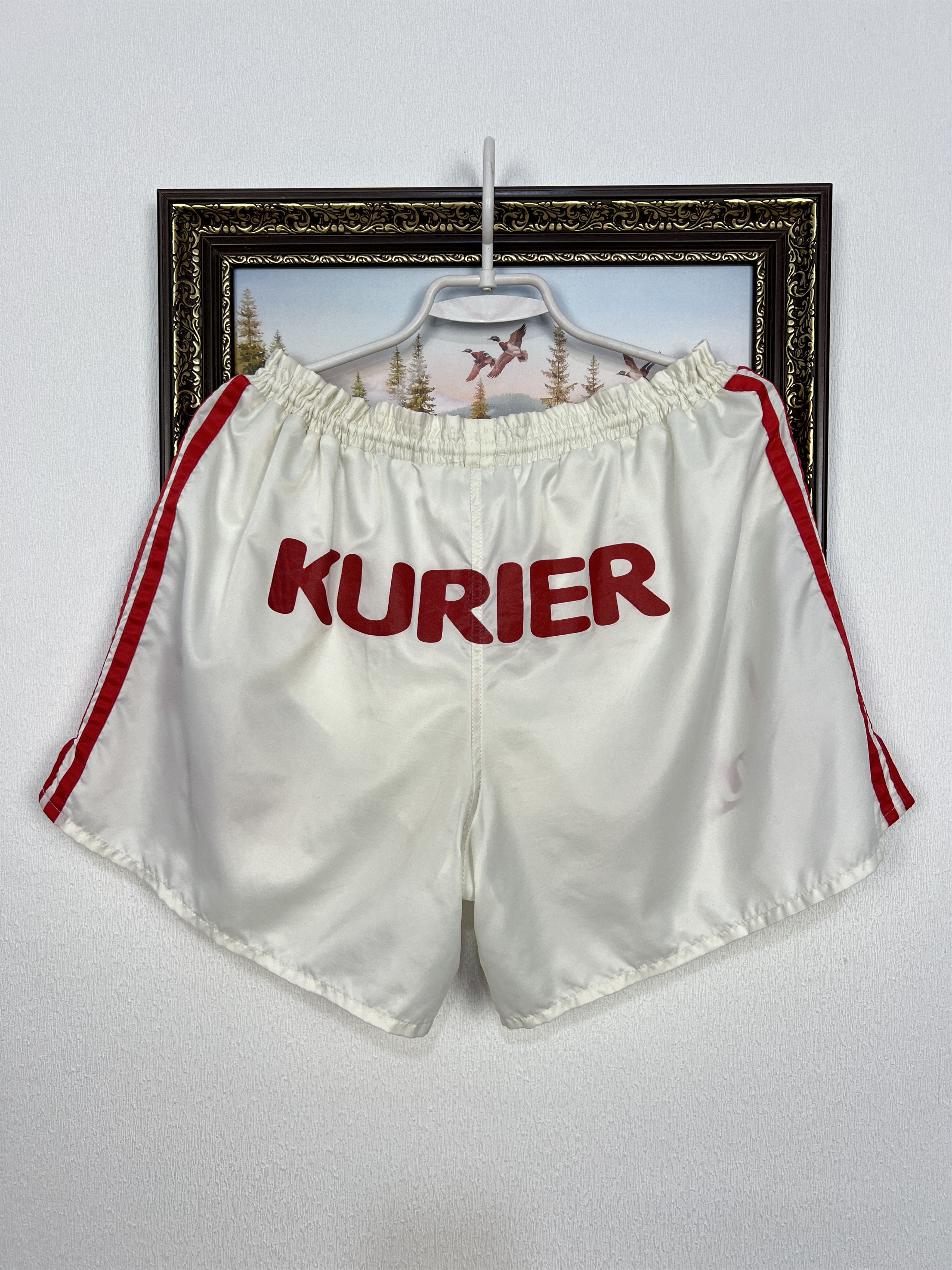 Adidas Vintage 90's Adidas White Nylon Shorts Run Athletic Rare XL Size US 36 / EU 52 - 13 Thumbnail