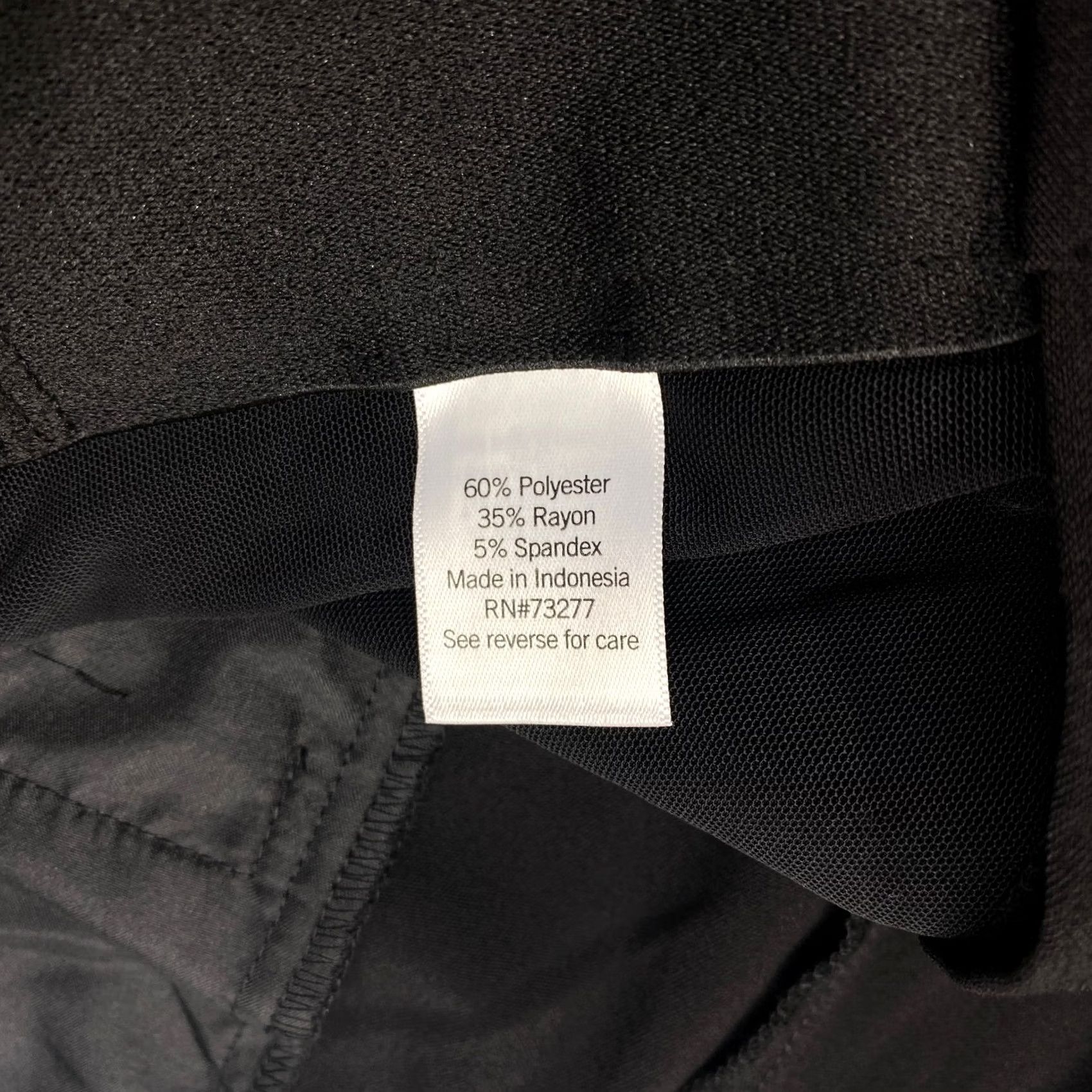 Nine West Nine West Pants Womens 24W Short Black Mid-Rise Bootcut Plus 7802 Size 42" / US 20 - 5 Thumbnail