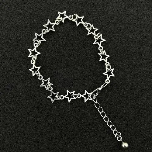 Japanese Brand × Jewelry Y2K Silver Star Bracelet Size ONE SIZE - 2 Thumbnail