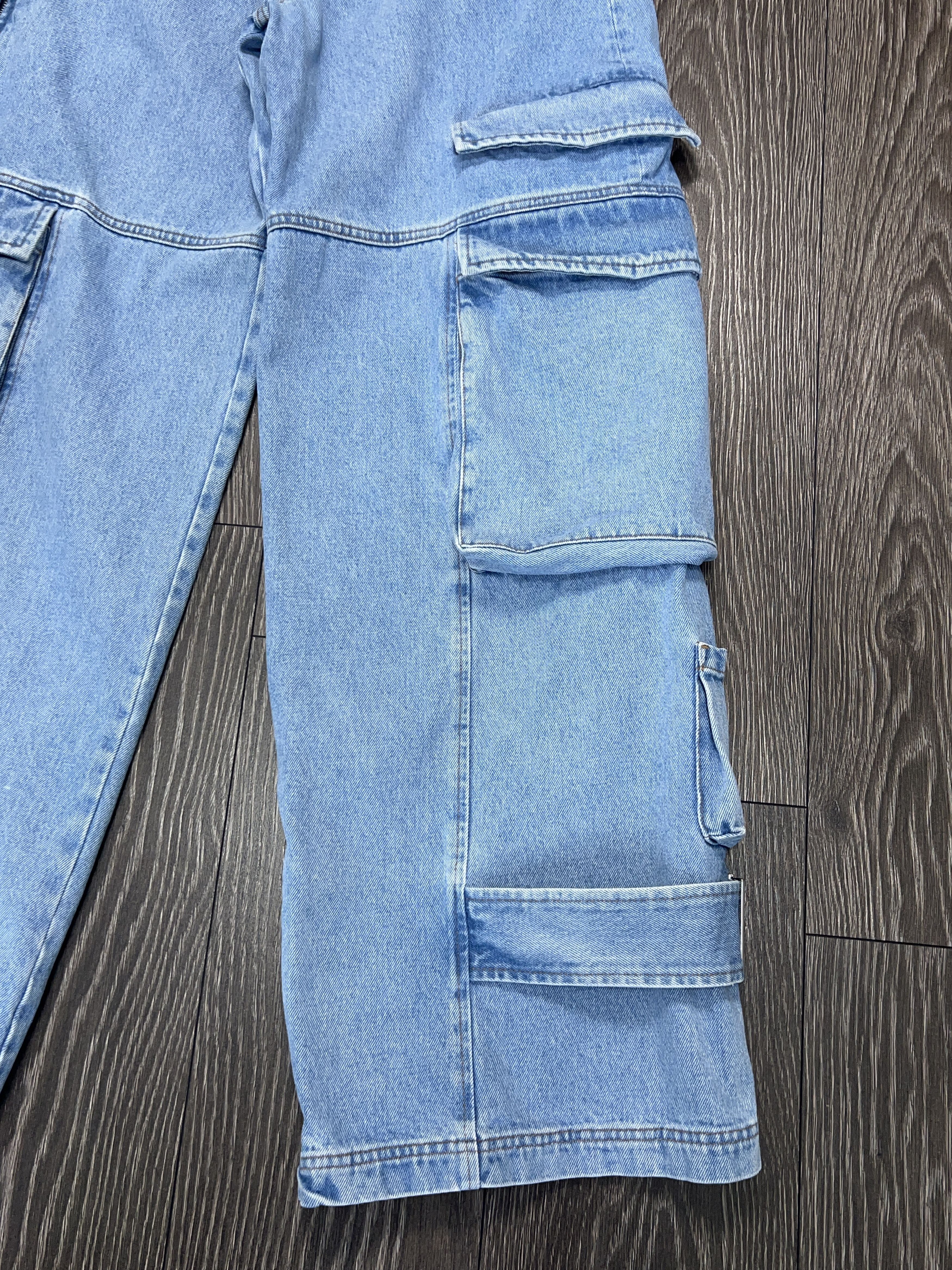 GCDS Ultracargo Denim Multipocket Pants Jeans Wide Leg Size 33 Size US 33 - 6 Thumbnail