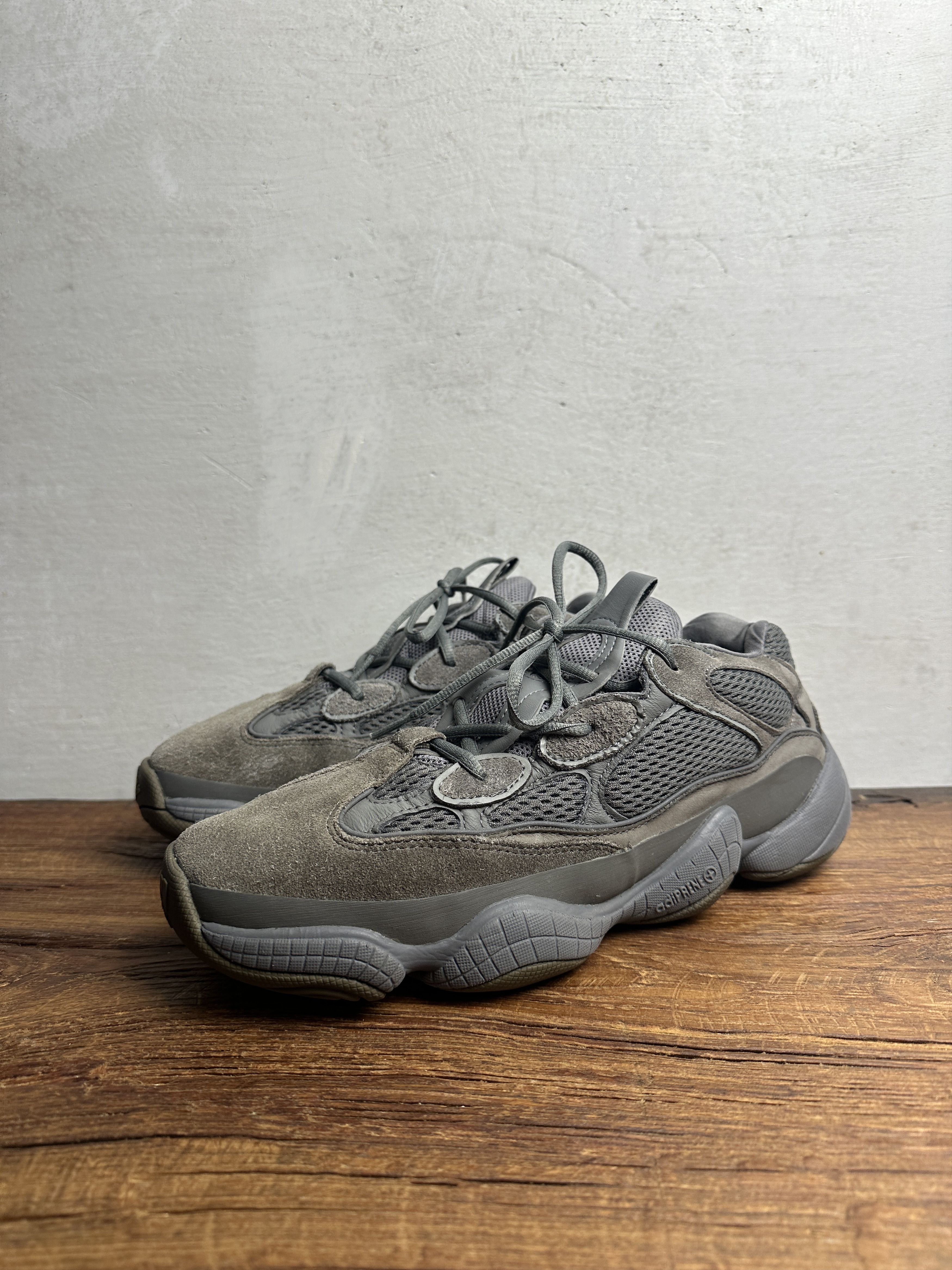Adidas × Kanye West Adidas Yeezy 500 Granite Sneakers Size US 10.5 / EU 43-44 - 1 Thumbnail