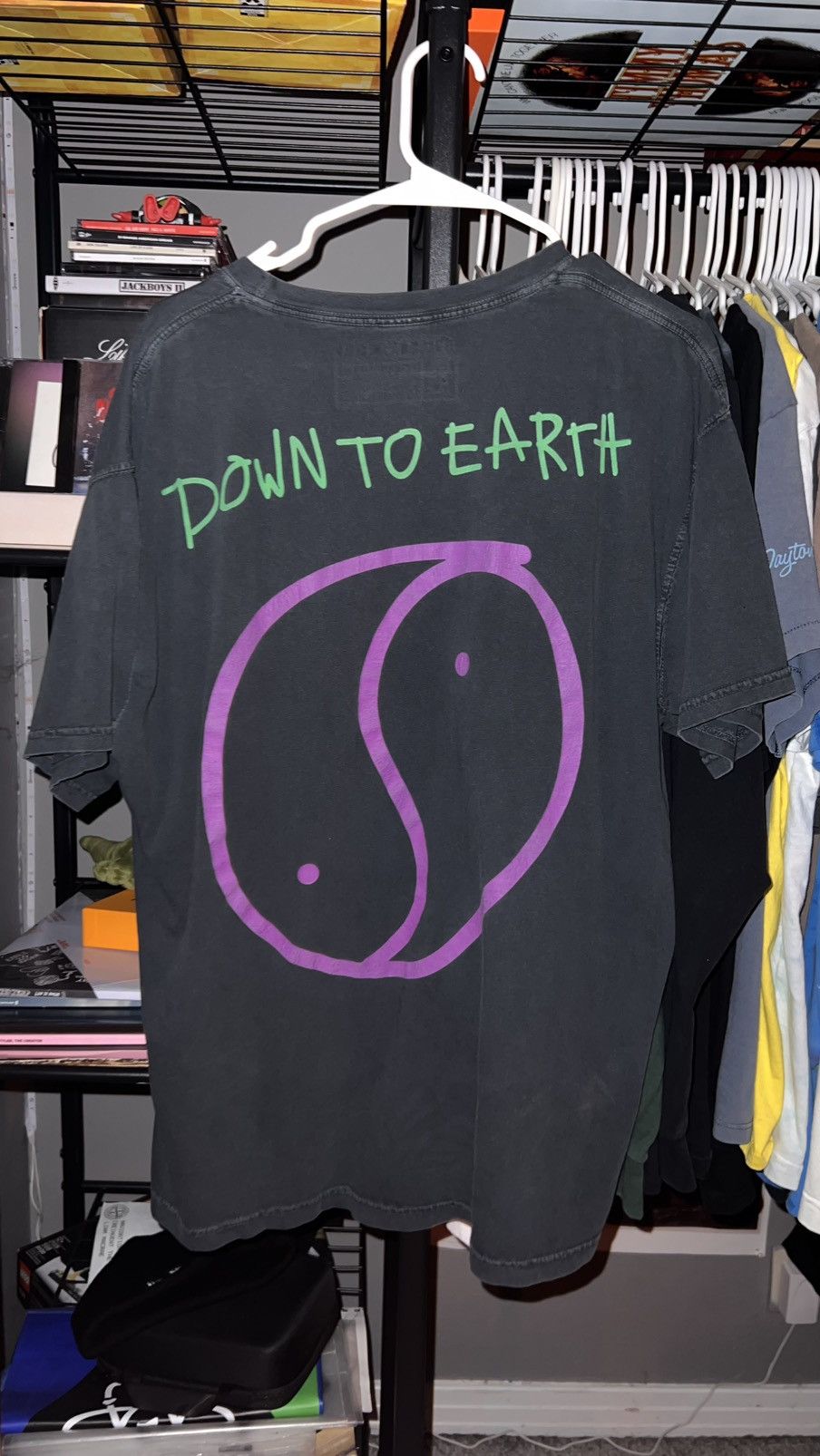 Travis Scott Astroworld tshirt put on a happy face Size US L / EU 52-54 / 3 - 2 Thumbnail