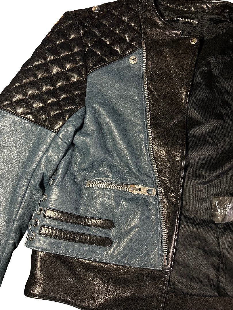 Balenciaga Balenciaga Quilted Leather Perfecto Jacket – Size 38 Size S / US 4 / IT 40 - 2 Thumbnail