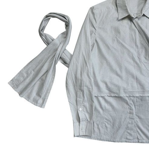Kris Van Assche Kris Van Assche Asymmetric Wrap Layer Scarf Shirt Size US S / EU 44-46 / 1 - 5 Thumbnail