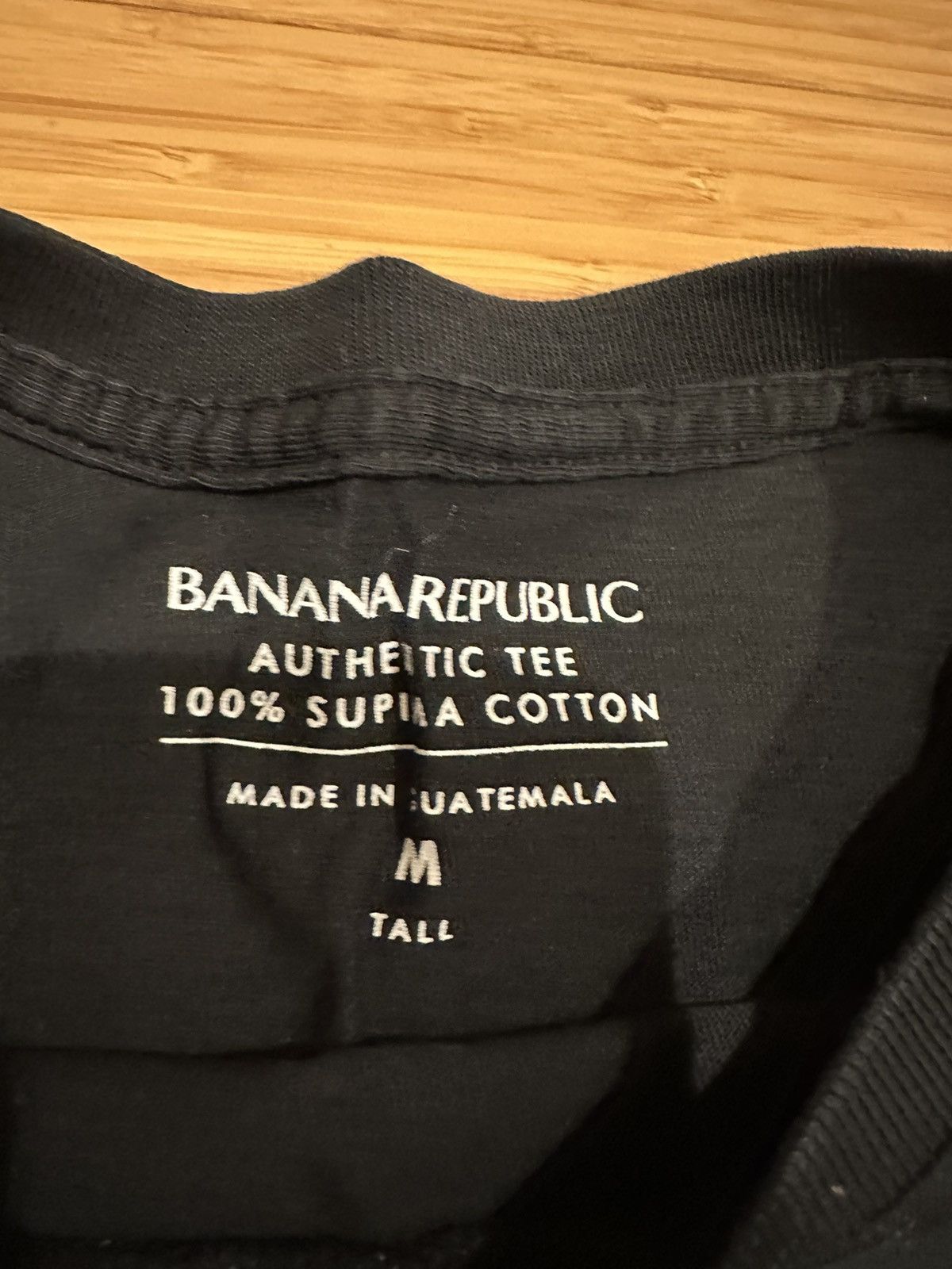 Banana Republic BANANA REPUBLIC AUTHENTIC SUPIMA® T-SHIRT Size Medium Tall Size US M / EU 48-50 / 2 - 7 Thumbnail