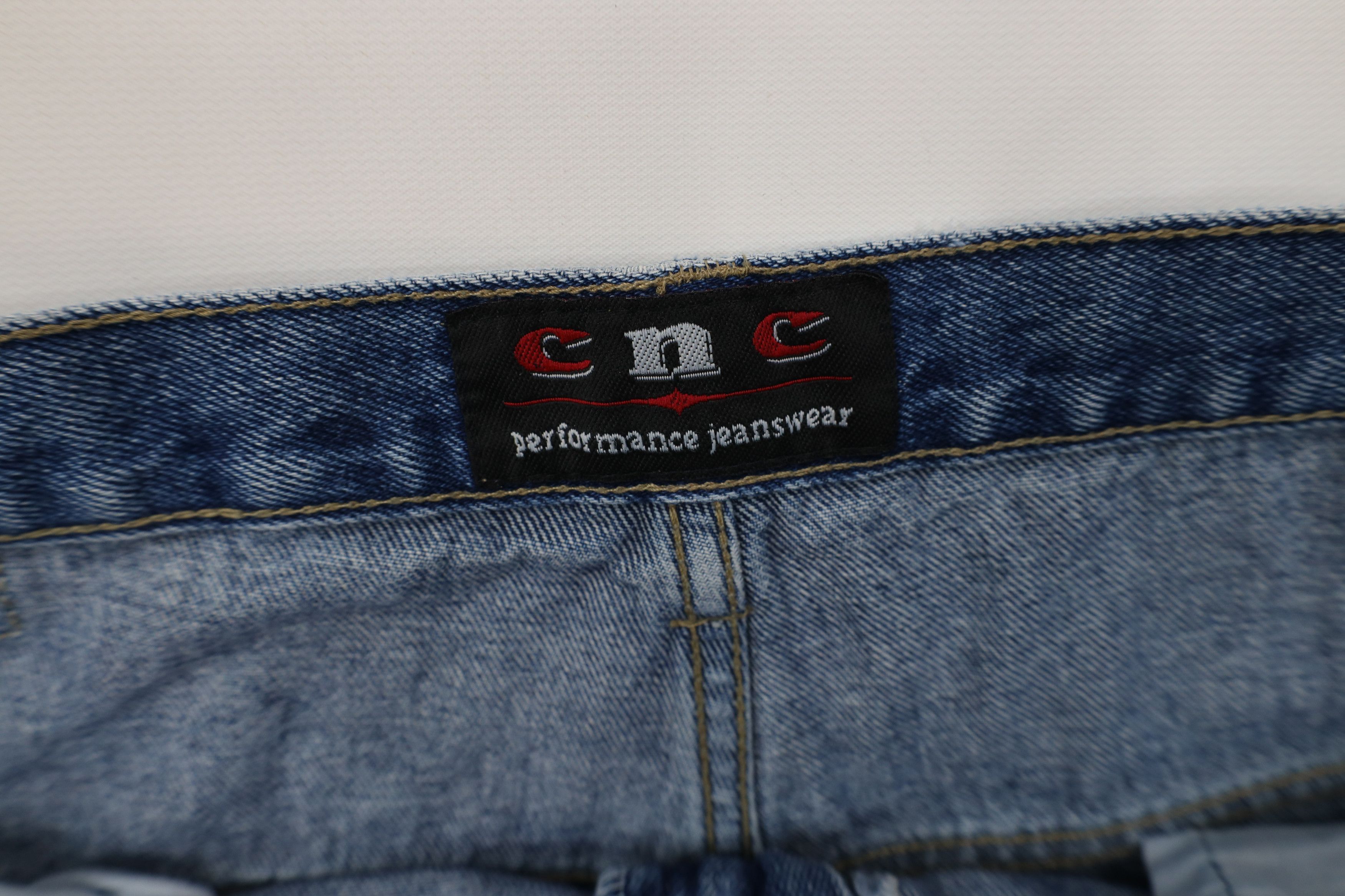 Vintage Vintage 90s Y2K Streetwear Fit Denim Jean Shorts Jorts Blue Size US 38 / EU 54 - 7 Thumbnail