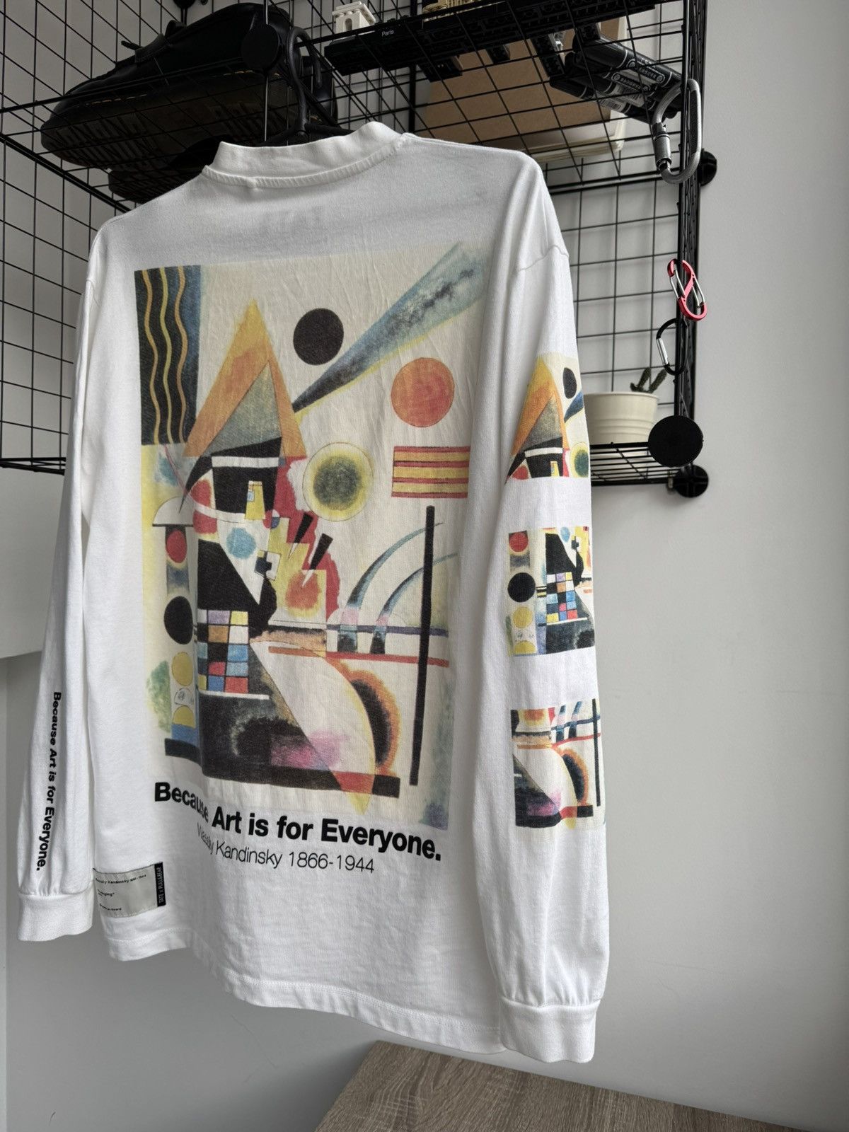 Vintage Vintage Wassily Kandinsky Art Long Sleeve Size US M / EU 48-50 / 2 - 2 Thumbnail