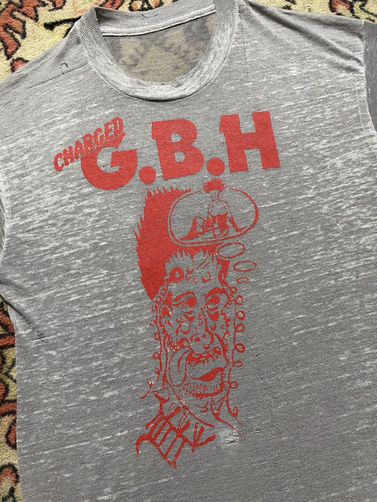 Vintage Vintage 80s Charged G.B.H Size US M / EU 48-50 / 2 - 3 Thumbnail