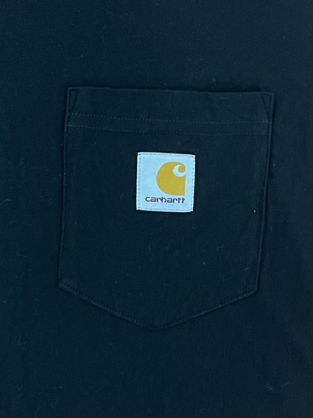 Carhartt Wip 💚 Carhartt WIP Black Pocket Cotton Tee Medium Size US M / EU 48-50 / 2 - 3 Thumbnail