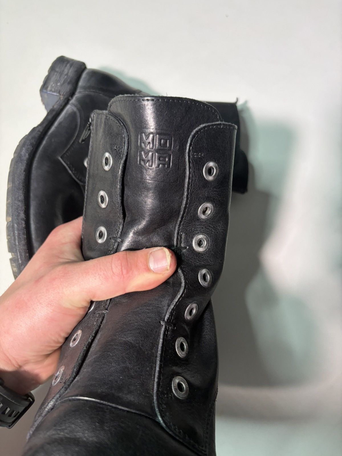 MoMA Moma leather combat boots Size US 7 / EU 40 - 6 Thumbnail