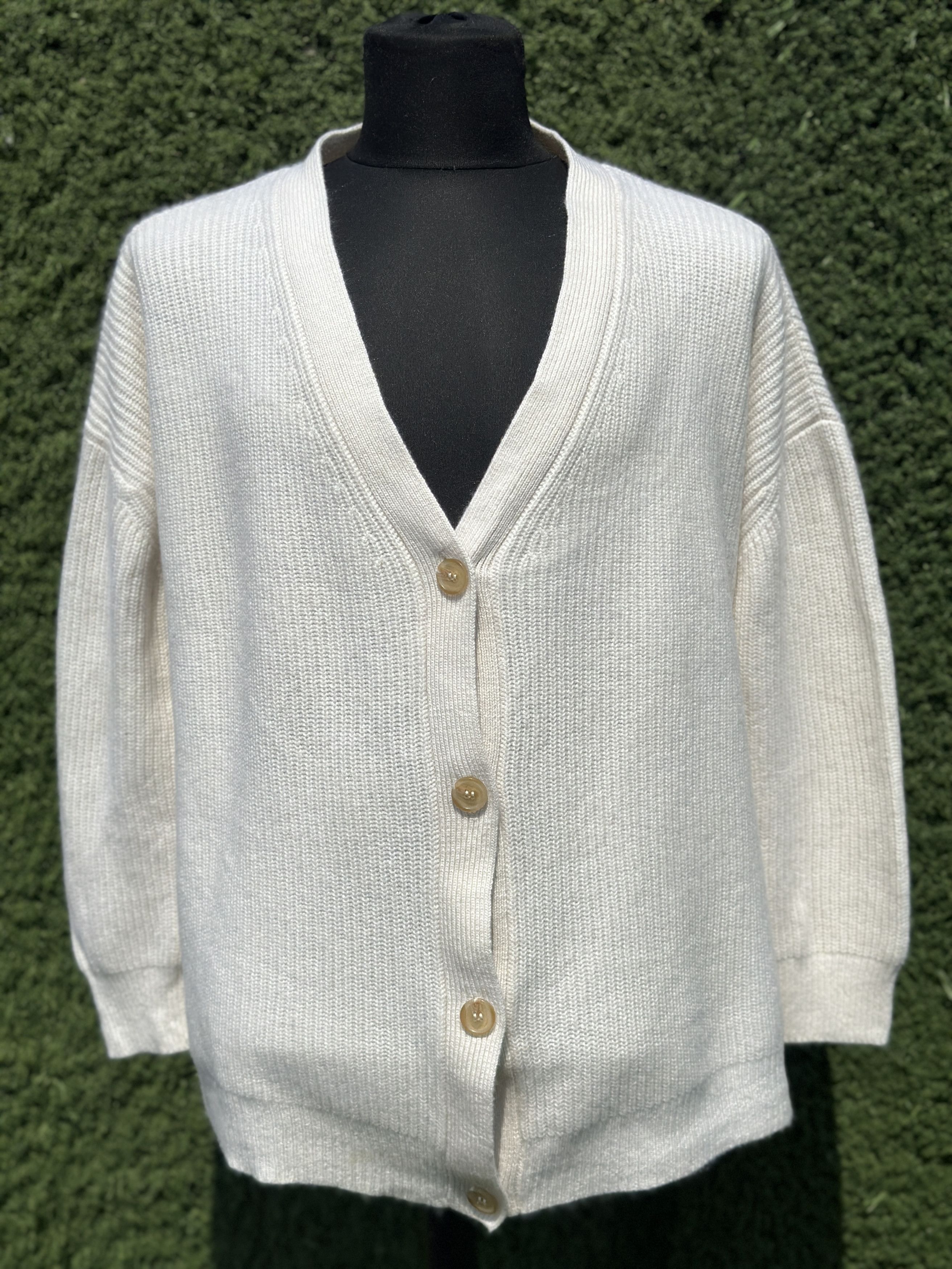 Other Jenni Kayne Knit Cocoon Cardigan Pure Cashmere Ivory Size XL Size XL / US 12-14 / IT 48-50 - 7 Thumbnail